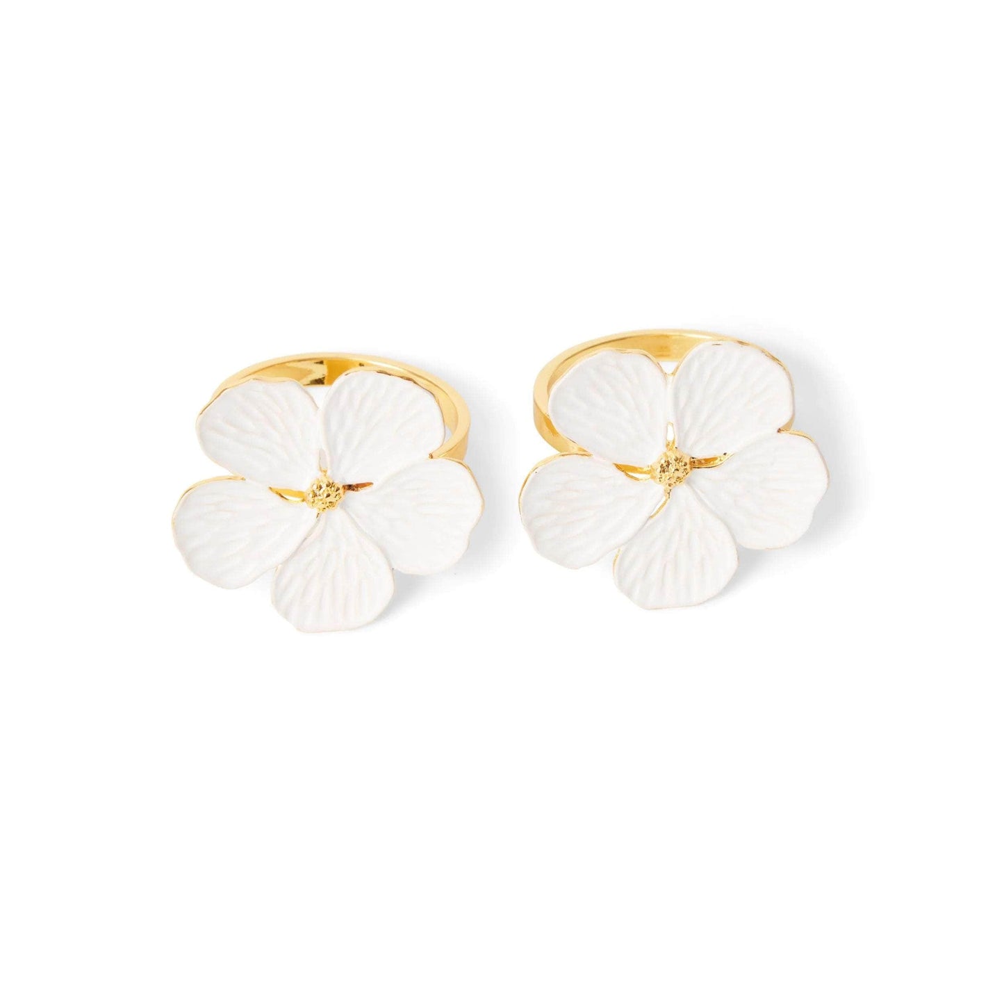 Snow Flower Napkin Ring