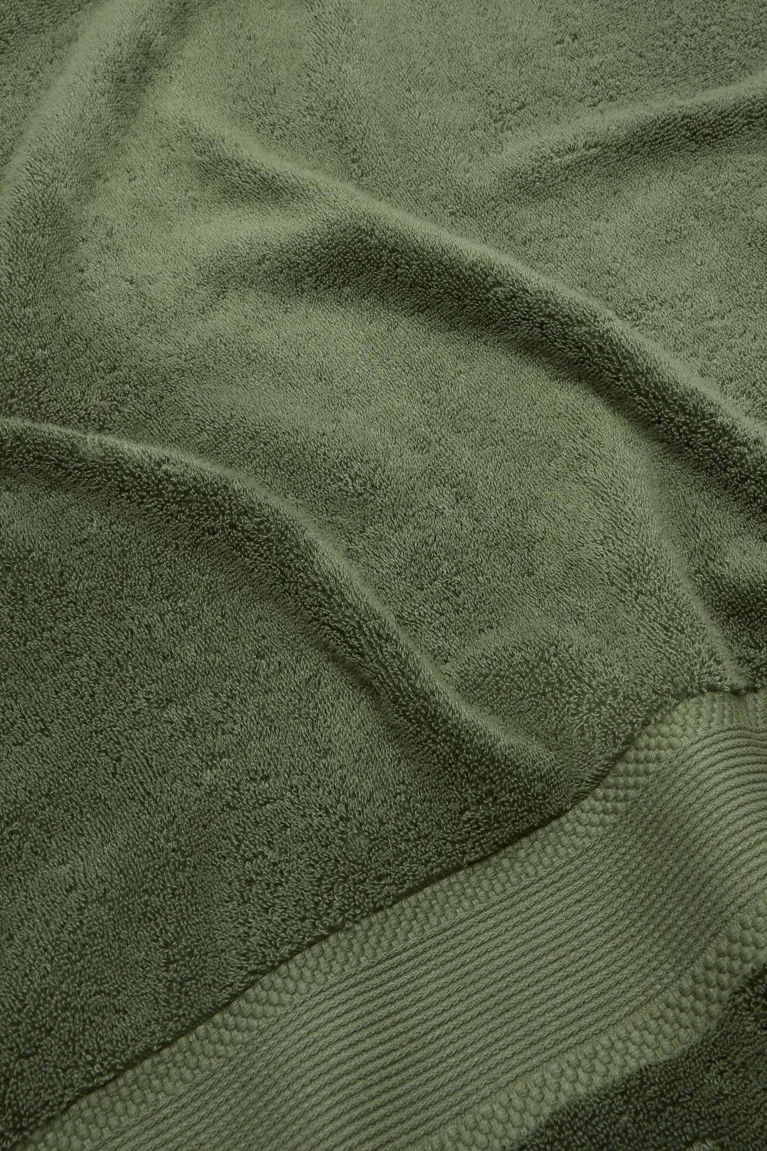 Organic Cotton Bath Sheet - Forest Green