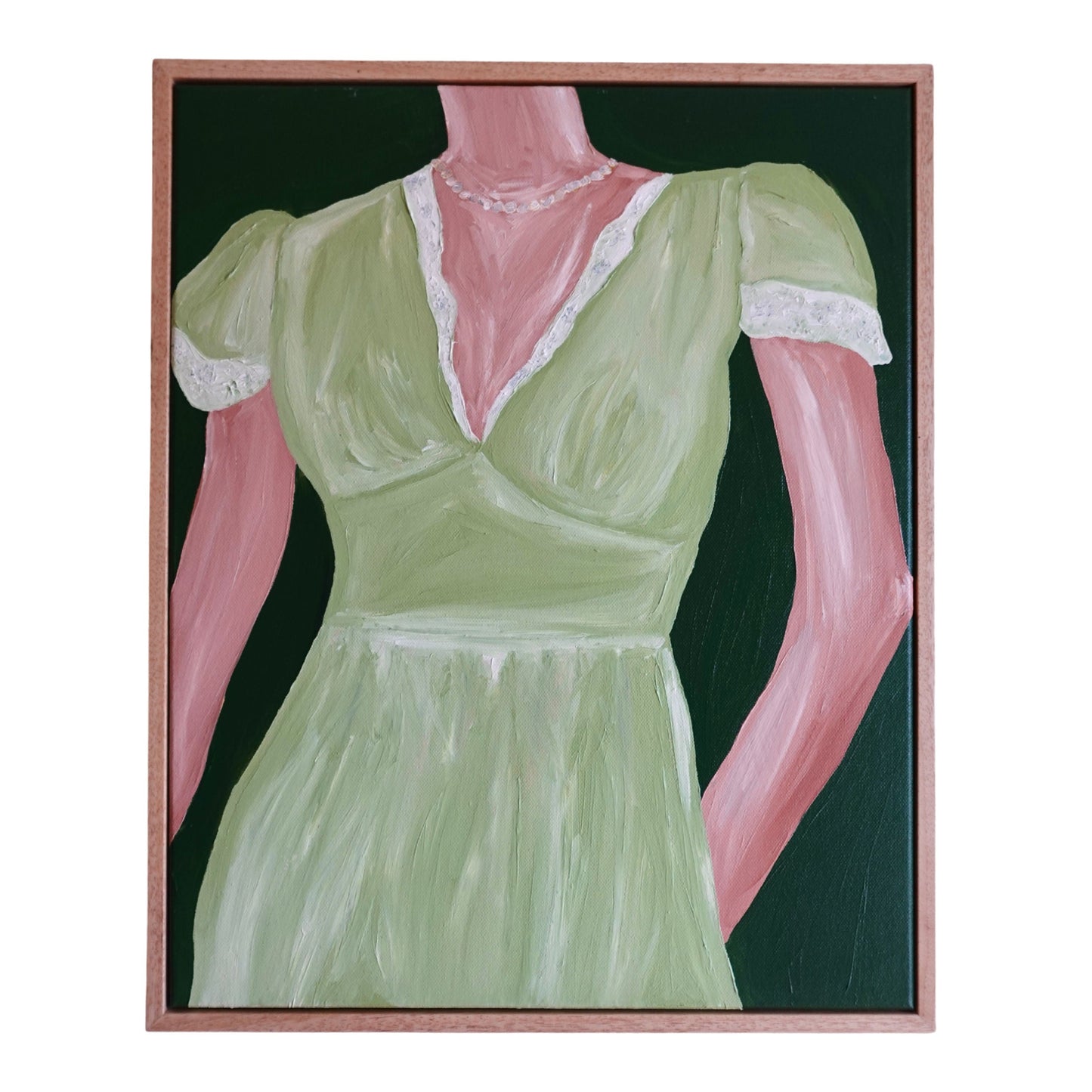 Vestida de Primavera Painting