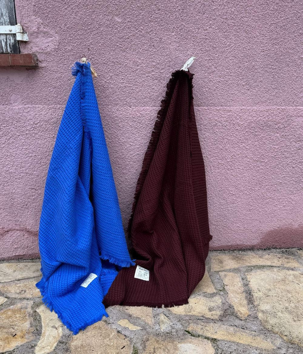 Waffle Towel Cielo