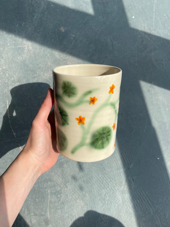 Nasturtium Vase #3