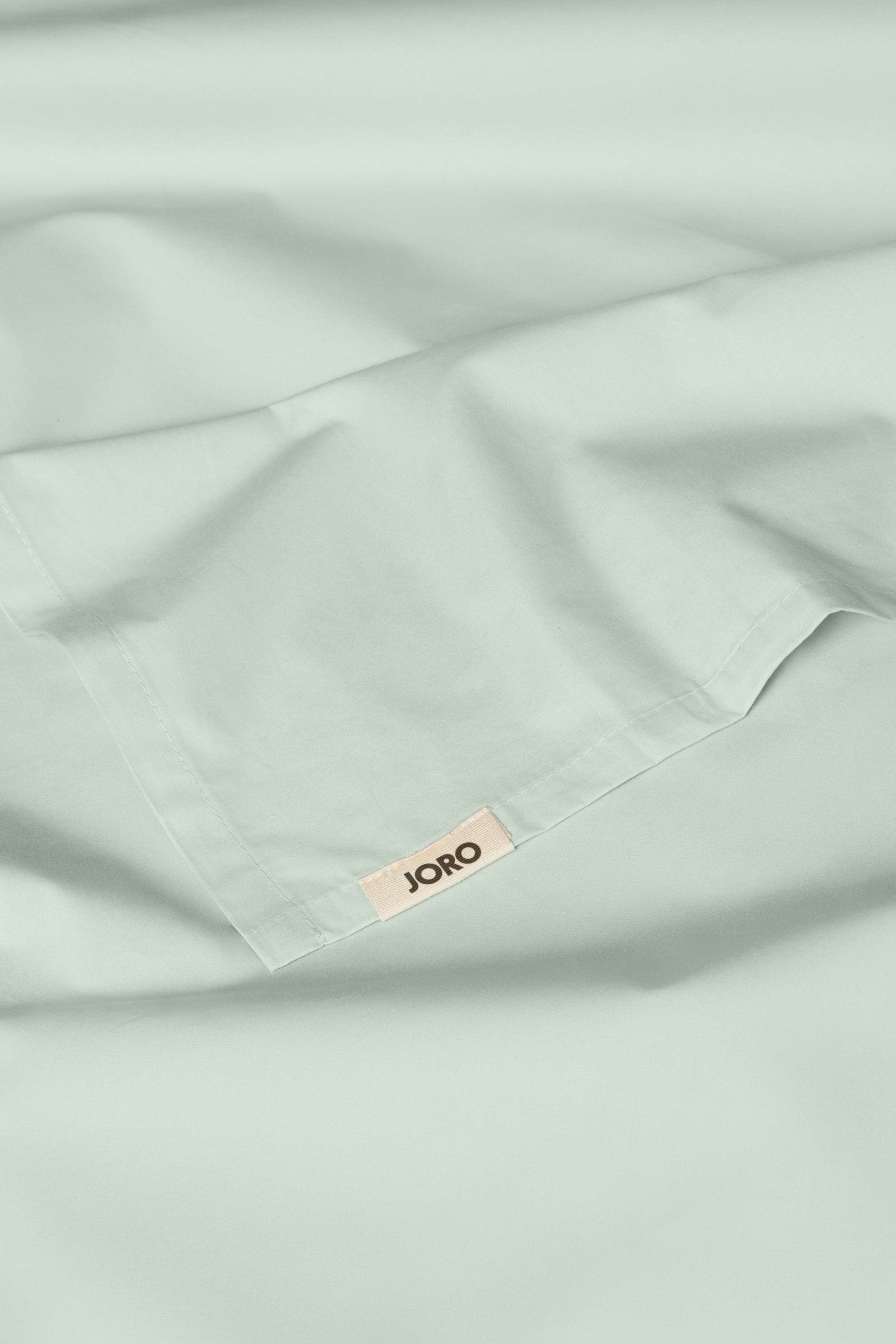 Percale Organic Cotton Flat Sheet - Spring Blue
