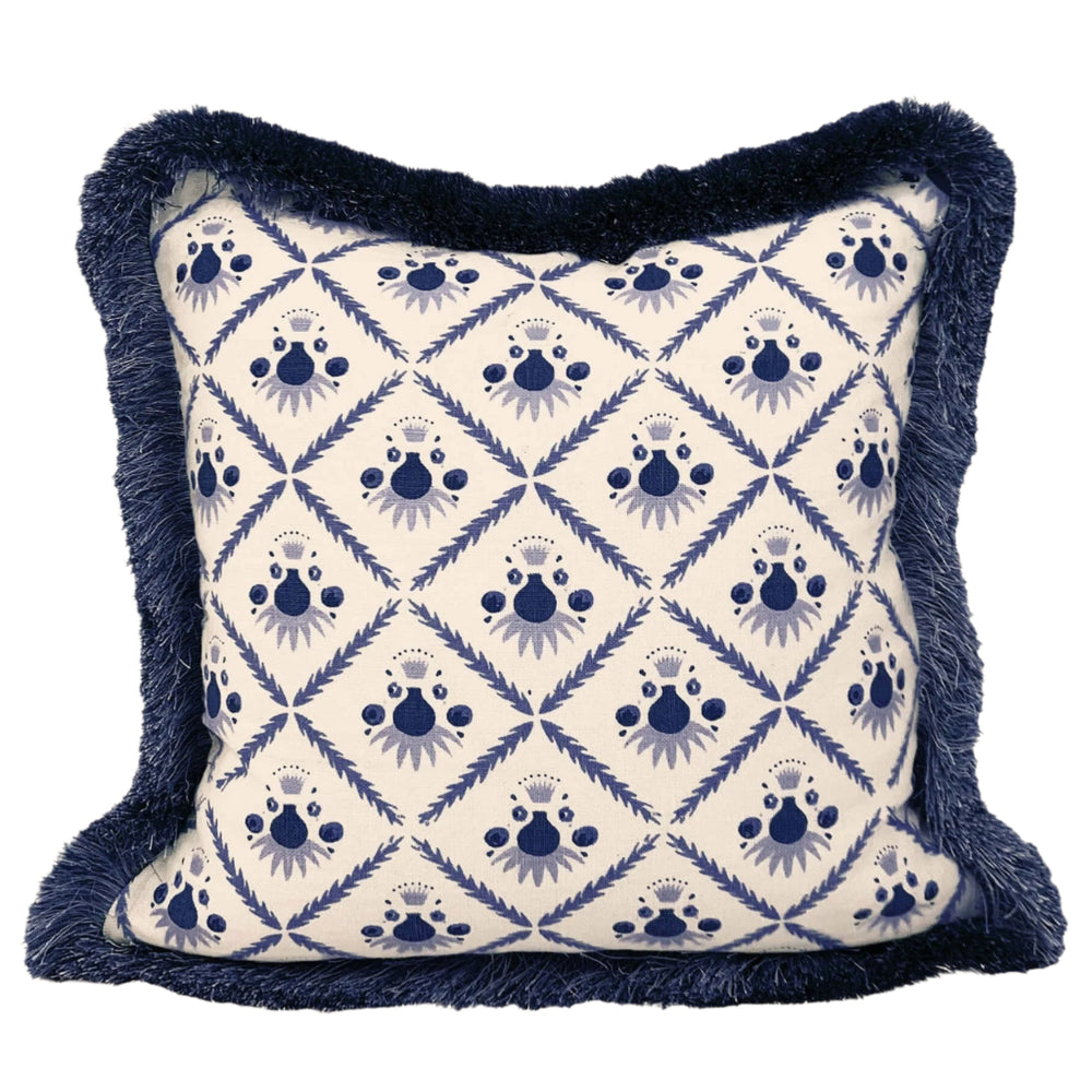 Pome Cushion, Oxford Blue