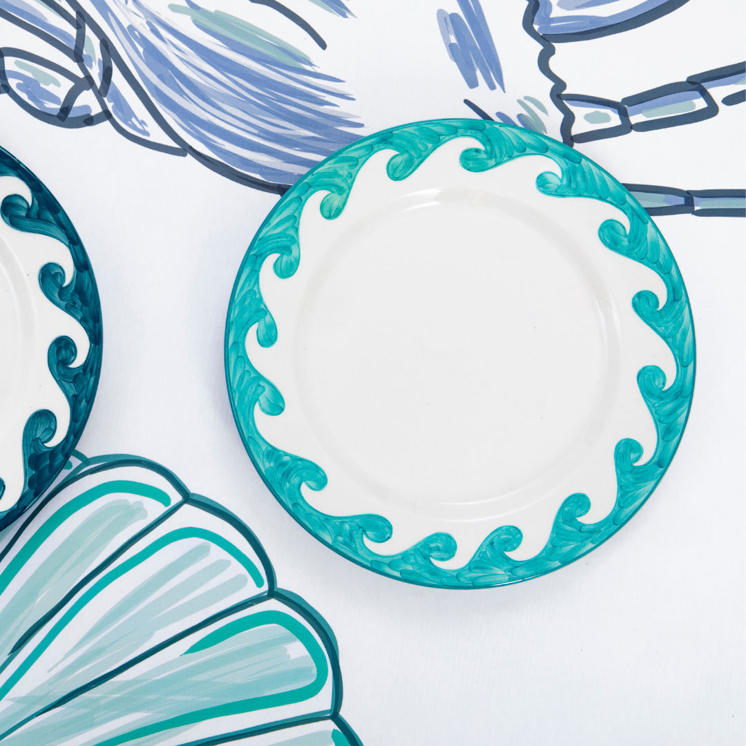 Acqua Dive In Dinner Plate Set-Of-Two