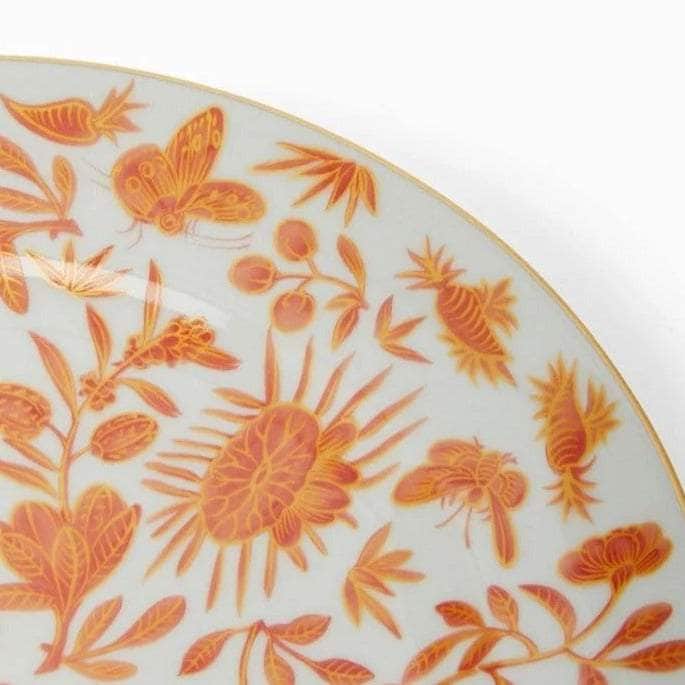 Sacred Bird and Butterfly Dessert Plates | Set of 4
