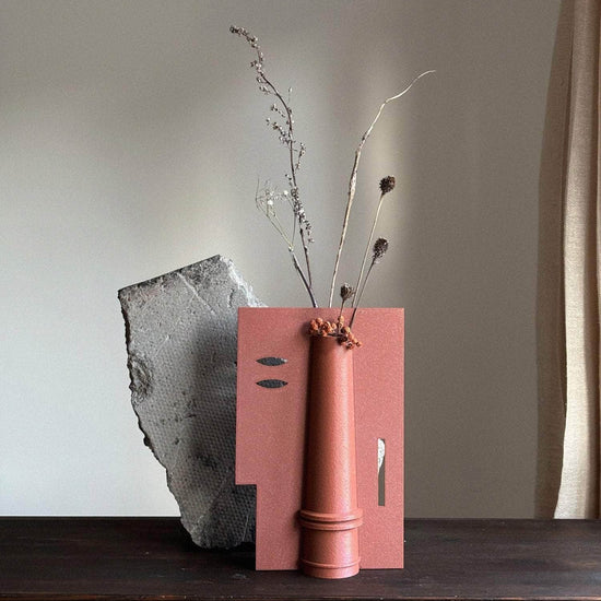 Obu | Vase 01 | Burnt Ochre