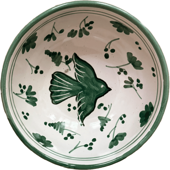 14 cm Bowl Green Colomba