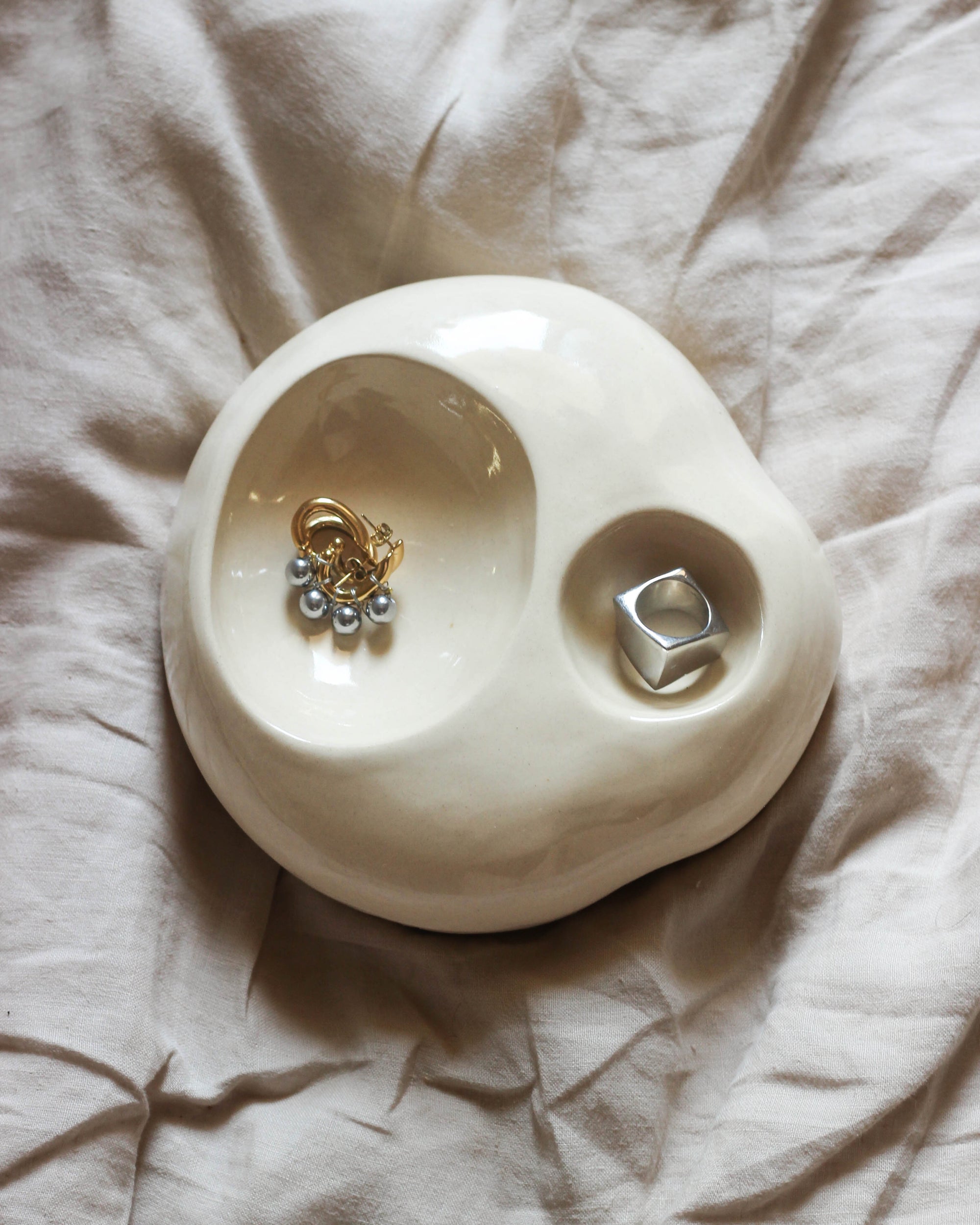 Double Sculptural Tray