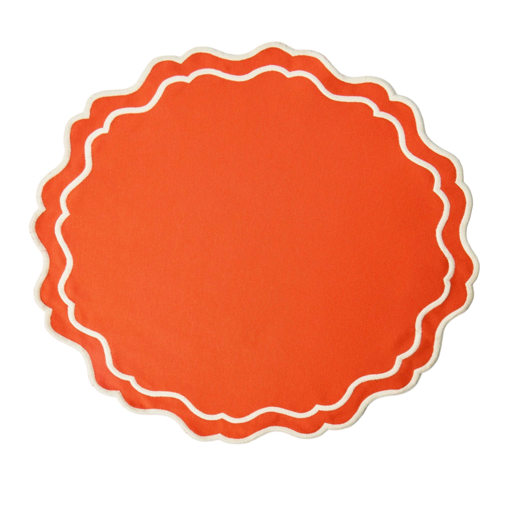 Tangerine Dream Orange Placemat (Set of 4)