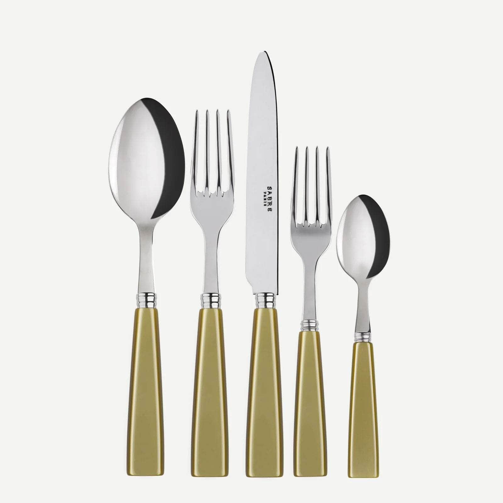 Icône 5 PC Cutlery Set, Linden Green
