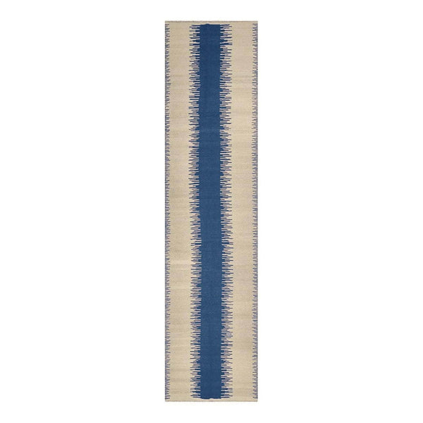 Navy Flatweave Runner