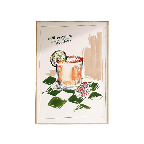 Chilli Margarita' Print
