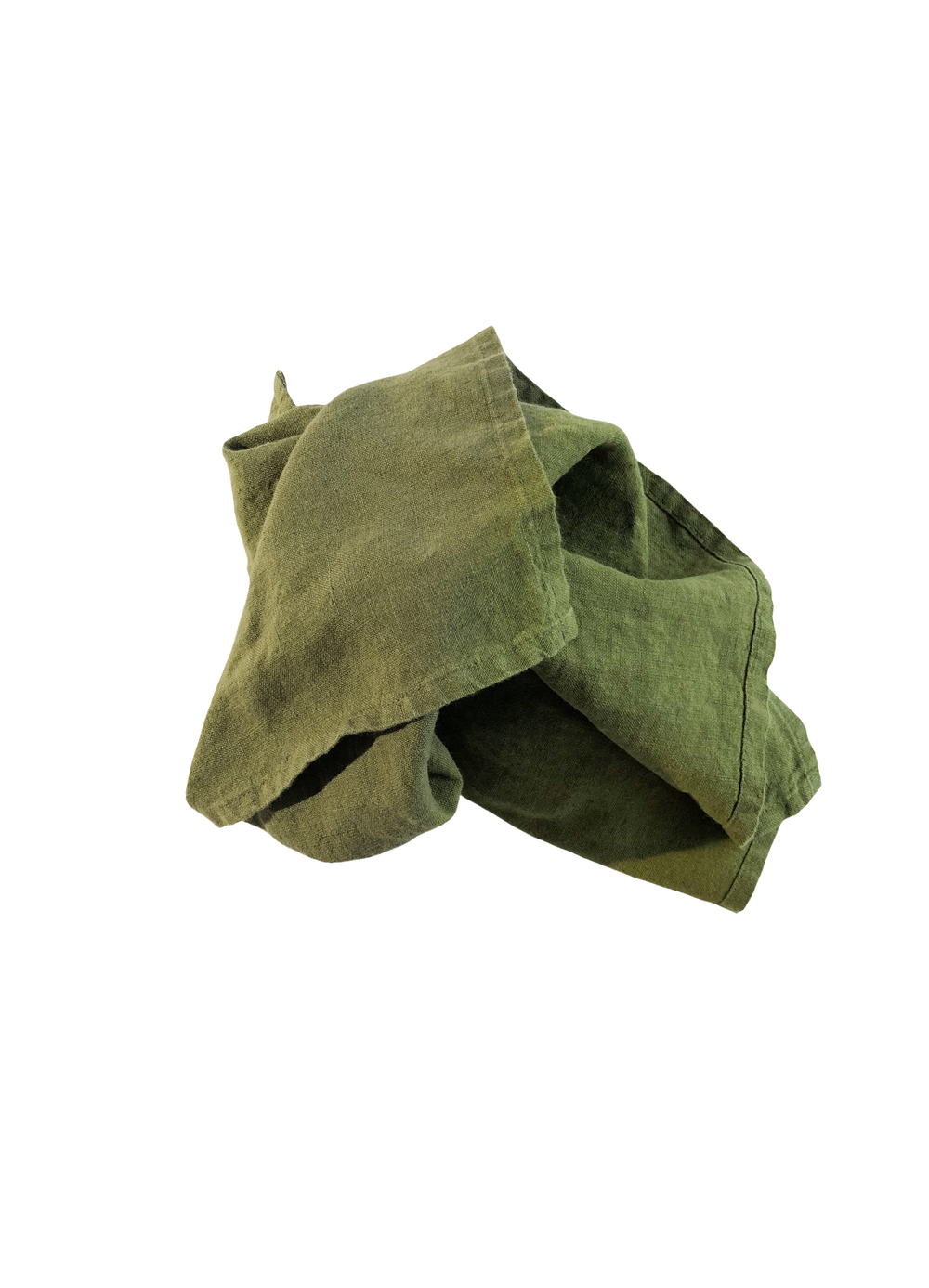 Dark Green Linen Napkin