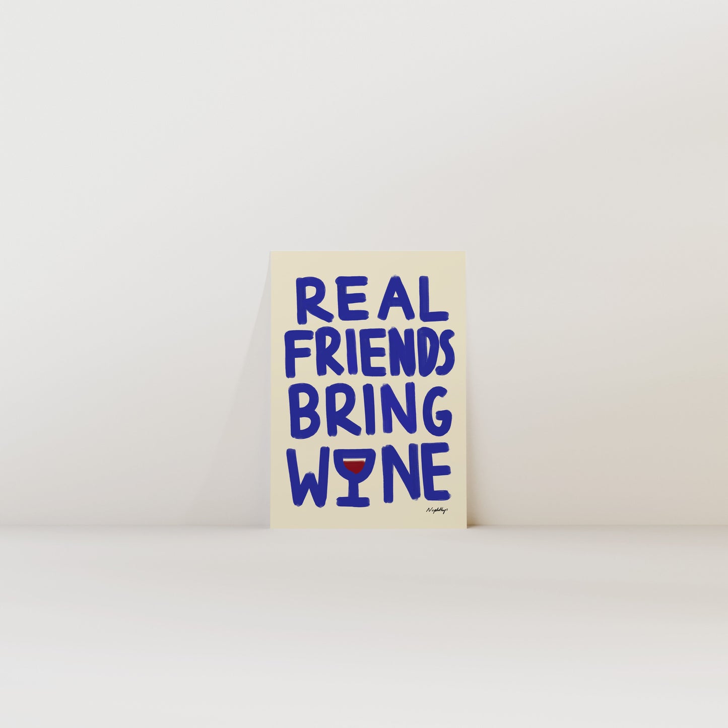 Real Friends Bring Wine