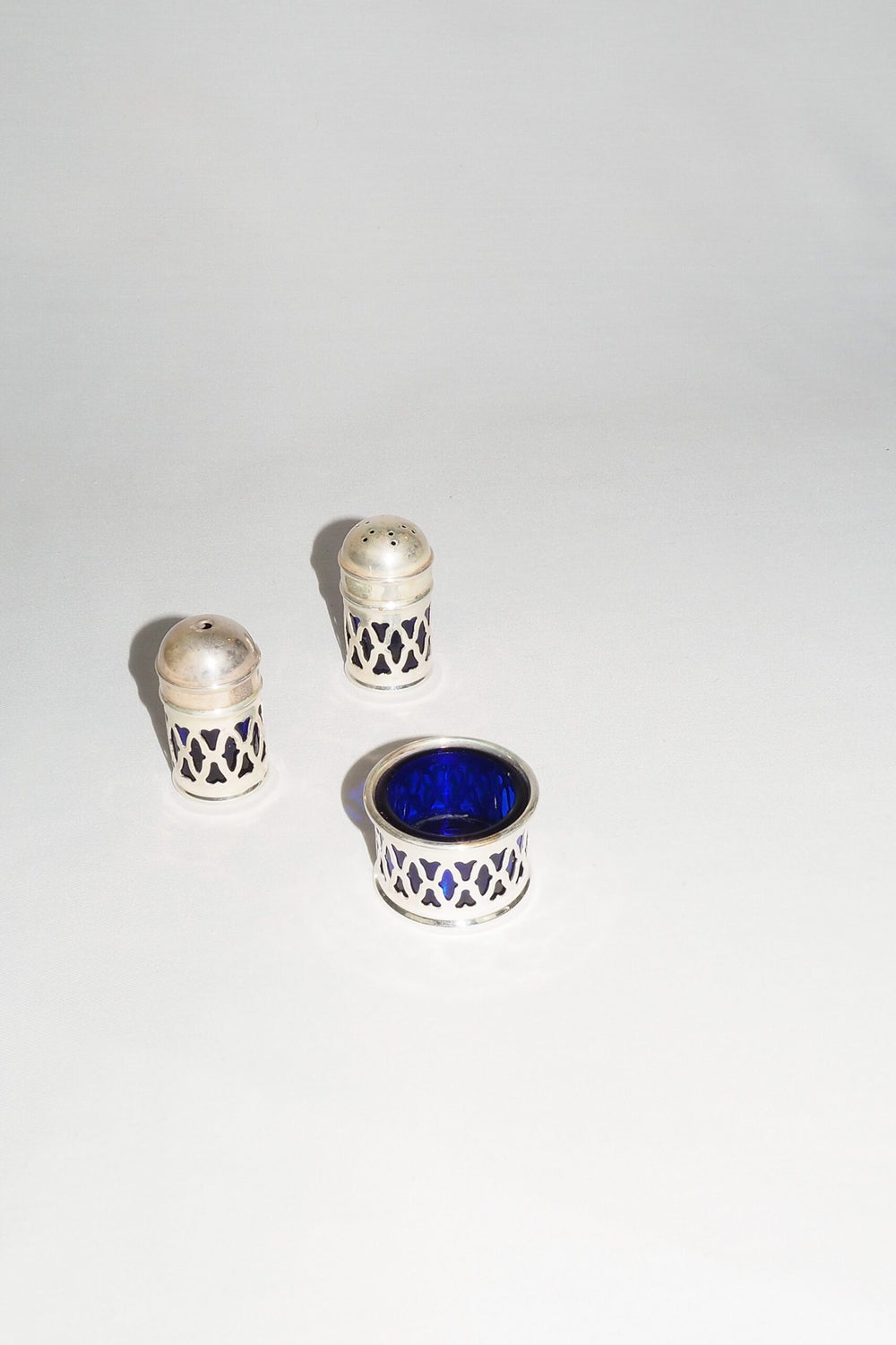 Silver Plated Cruet Set