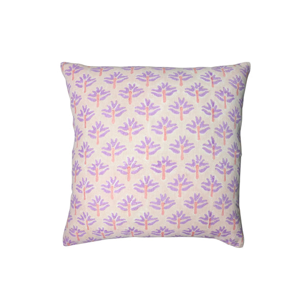 Zeenat Throw Pillow Cover - Lilac
