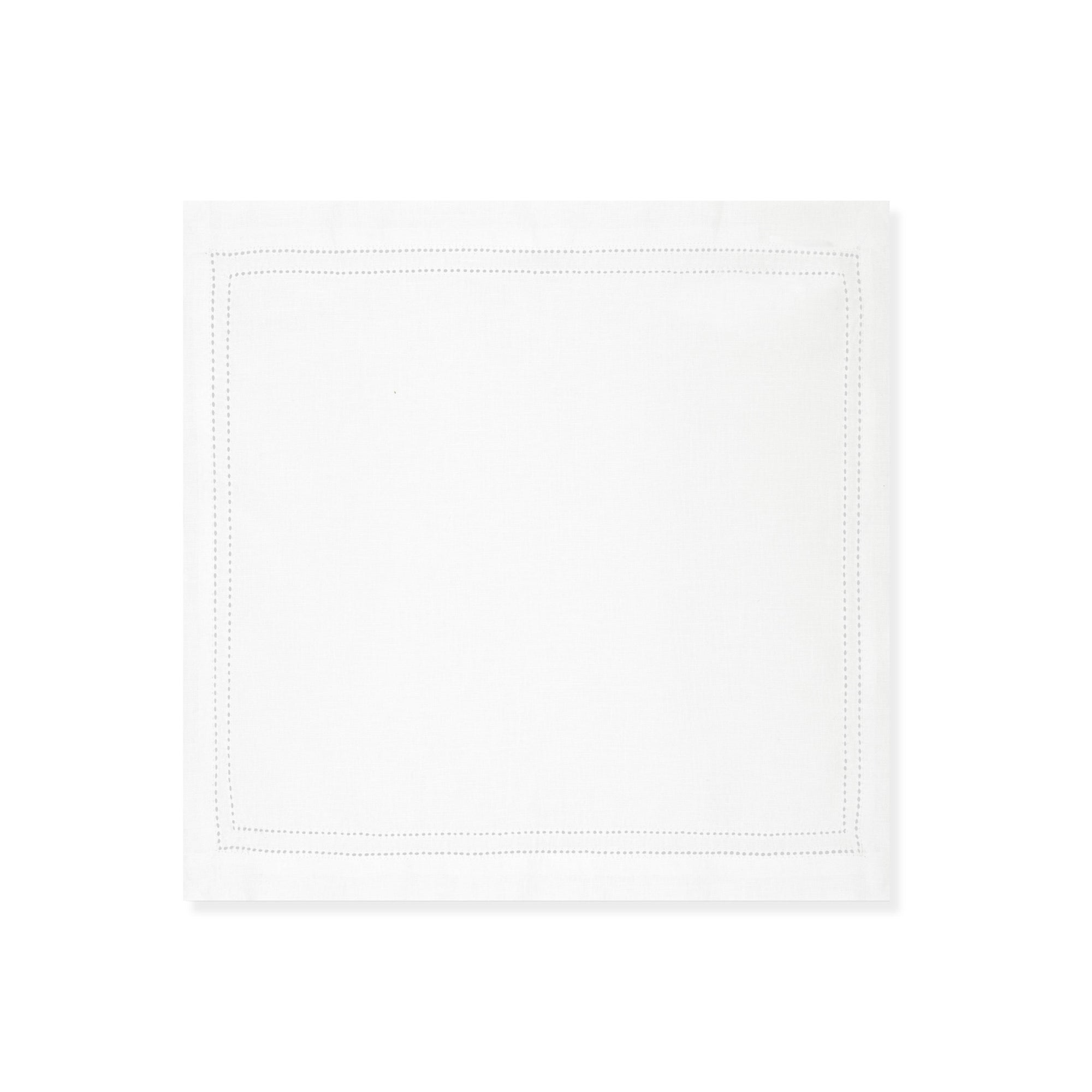 Set of 6 Personalised Double Hemstitch Edge Napkins