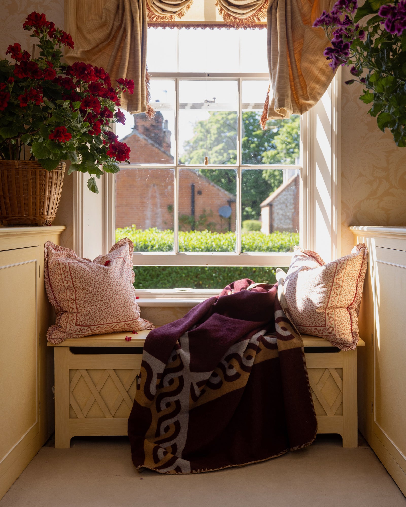 Caline Cashmere-Blend Blanket