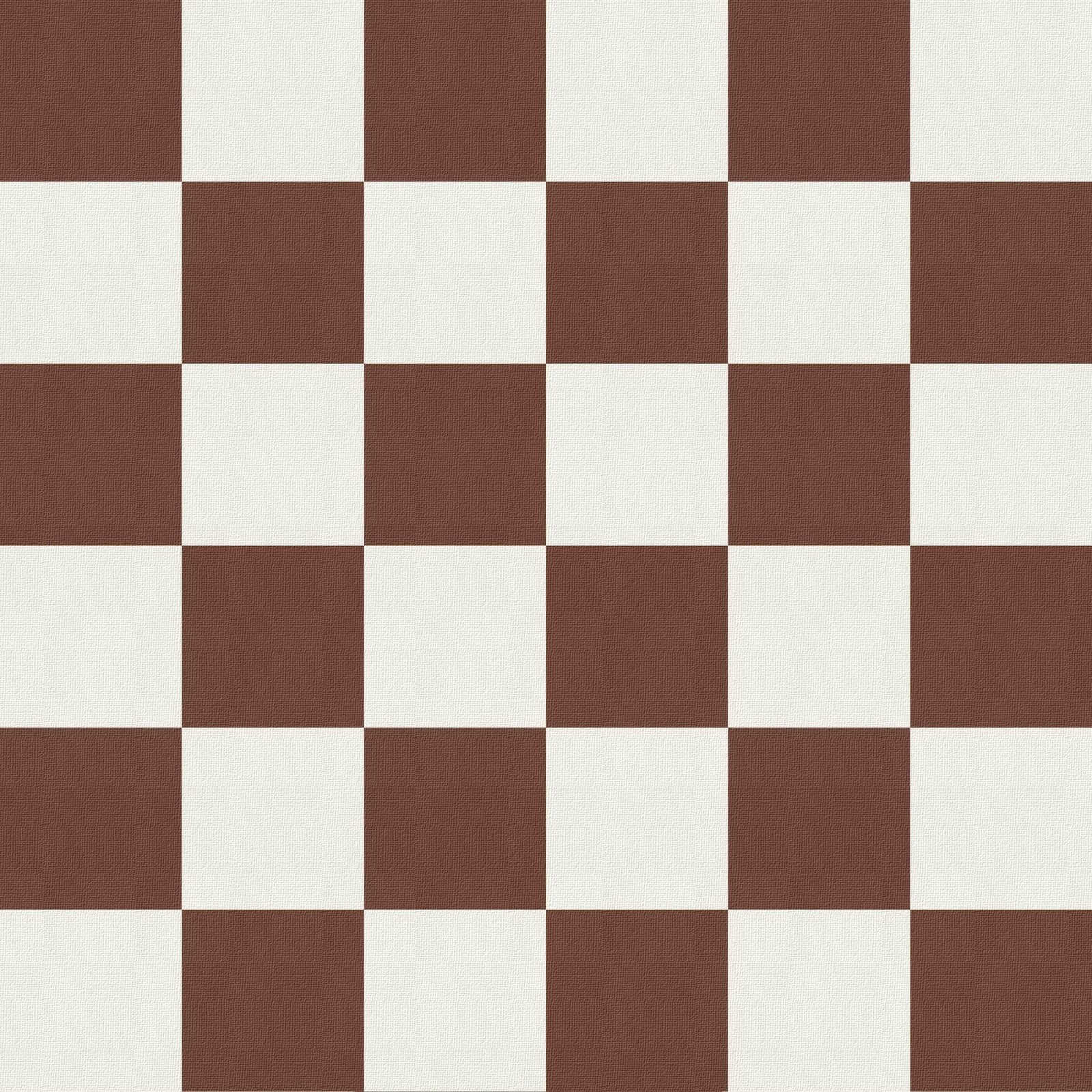 Bark Brown Checkered Drum Shade