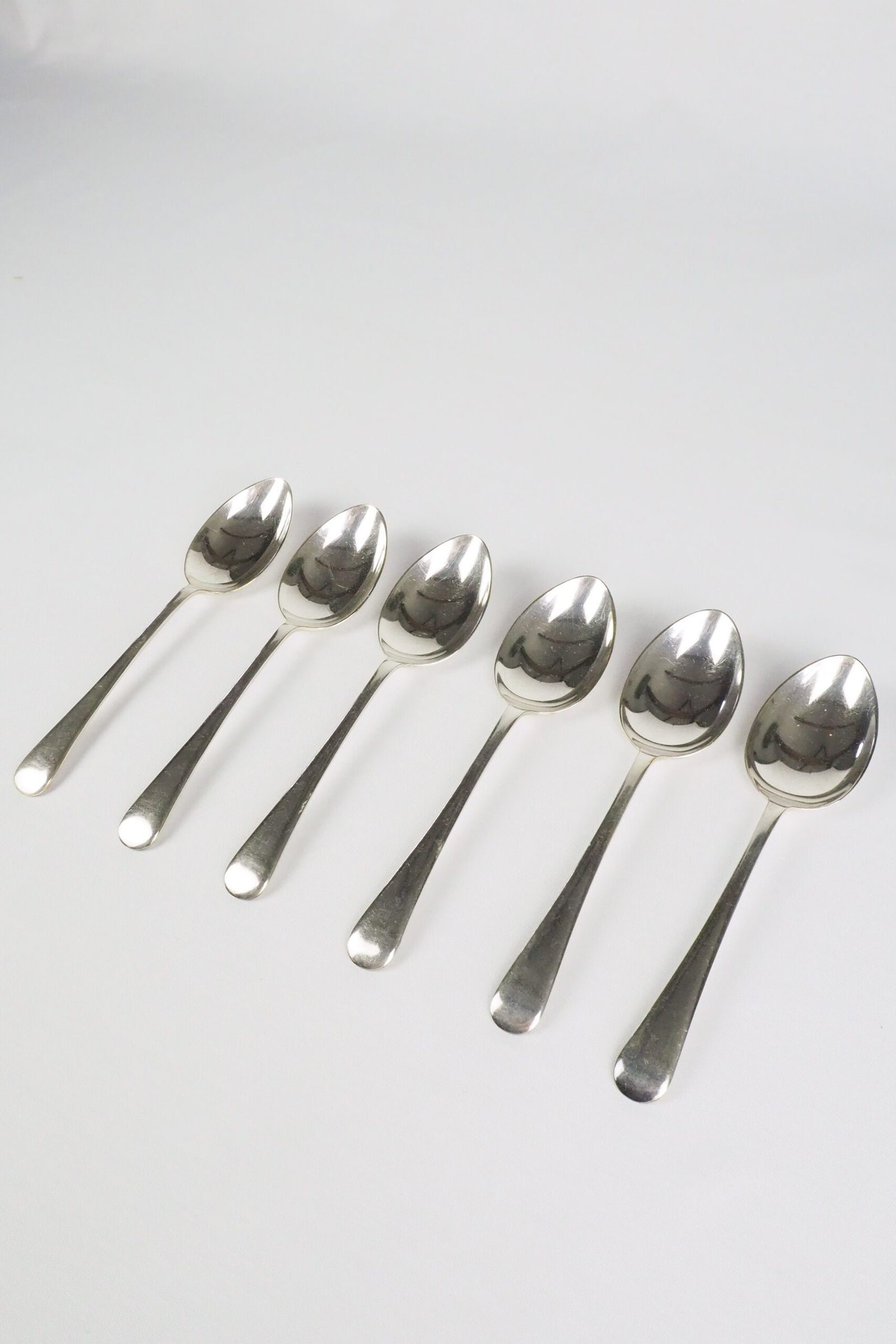 6 Vintage Silver Plate Spoons