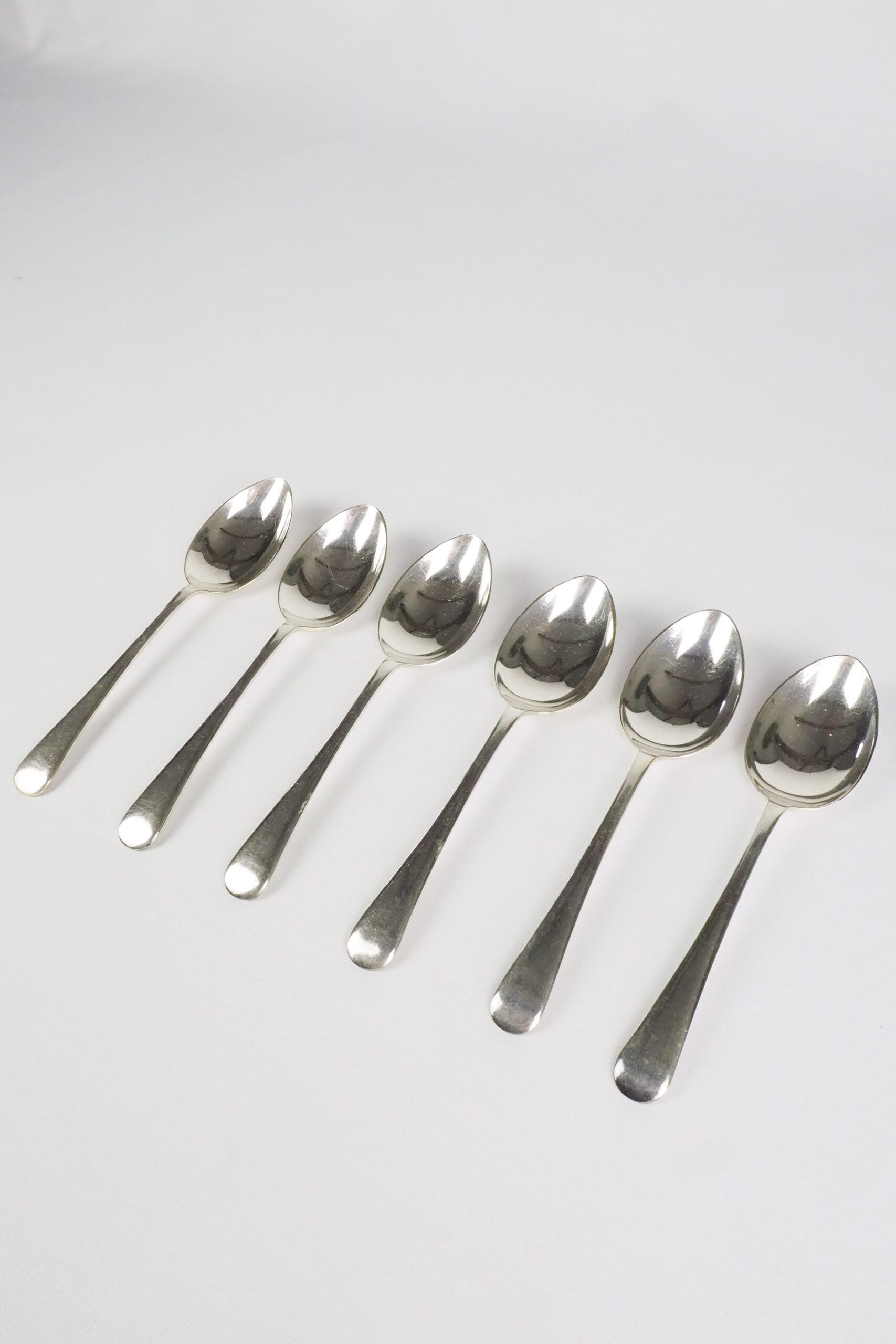 6 Vintage Silver Plate Spoons