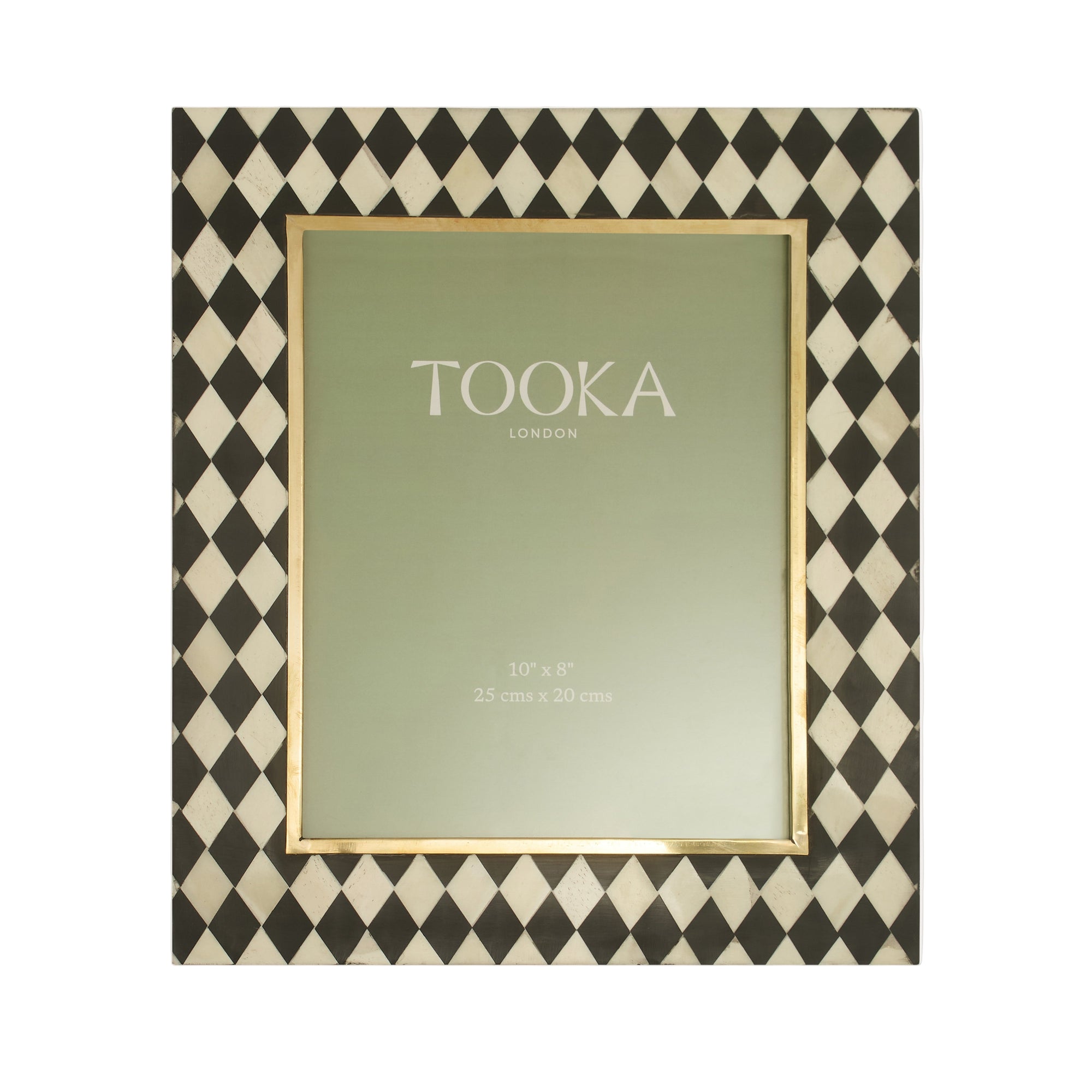 Large Photo Frame | Black & White | Harlequin