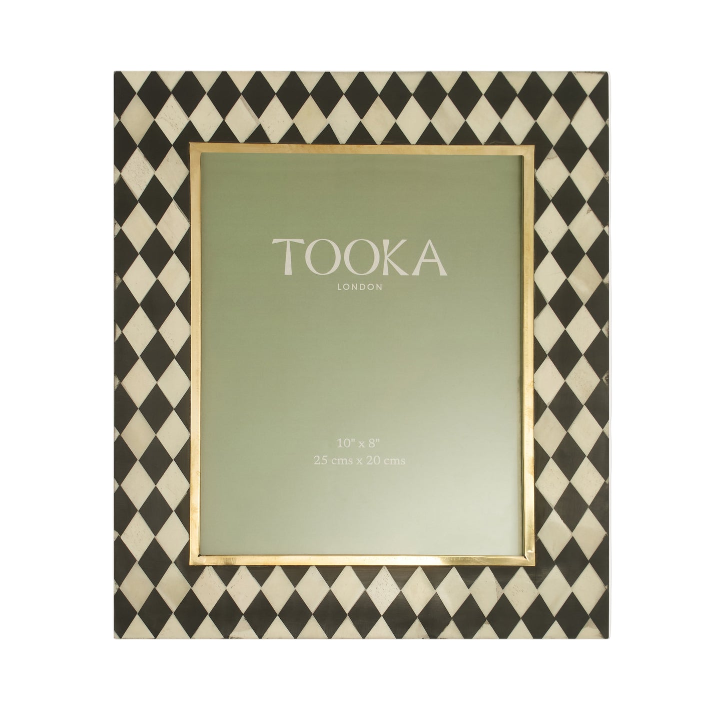 Large Photo Frame | Black & White | Harlequin