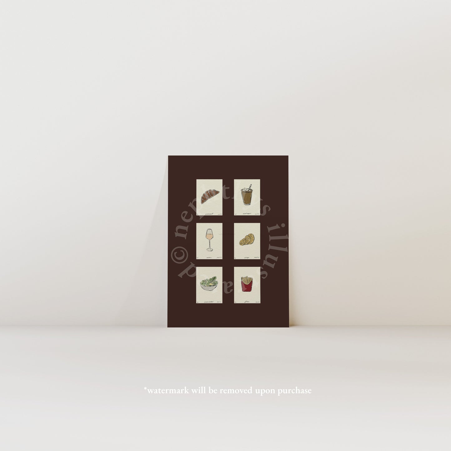 Signature Snacks Print Set