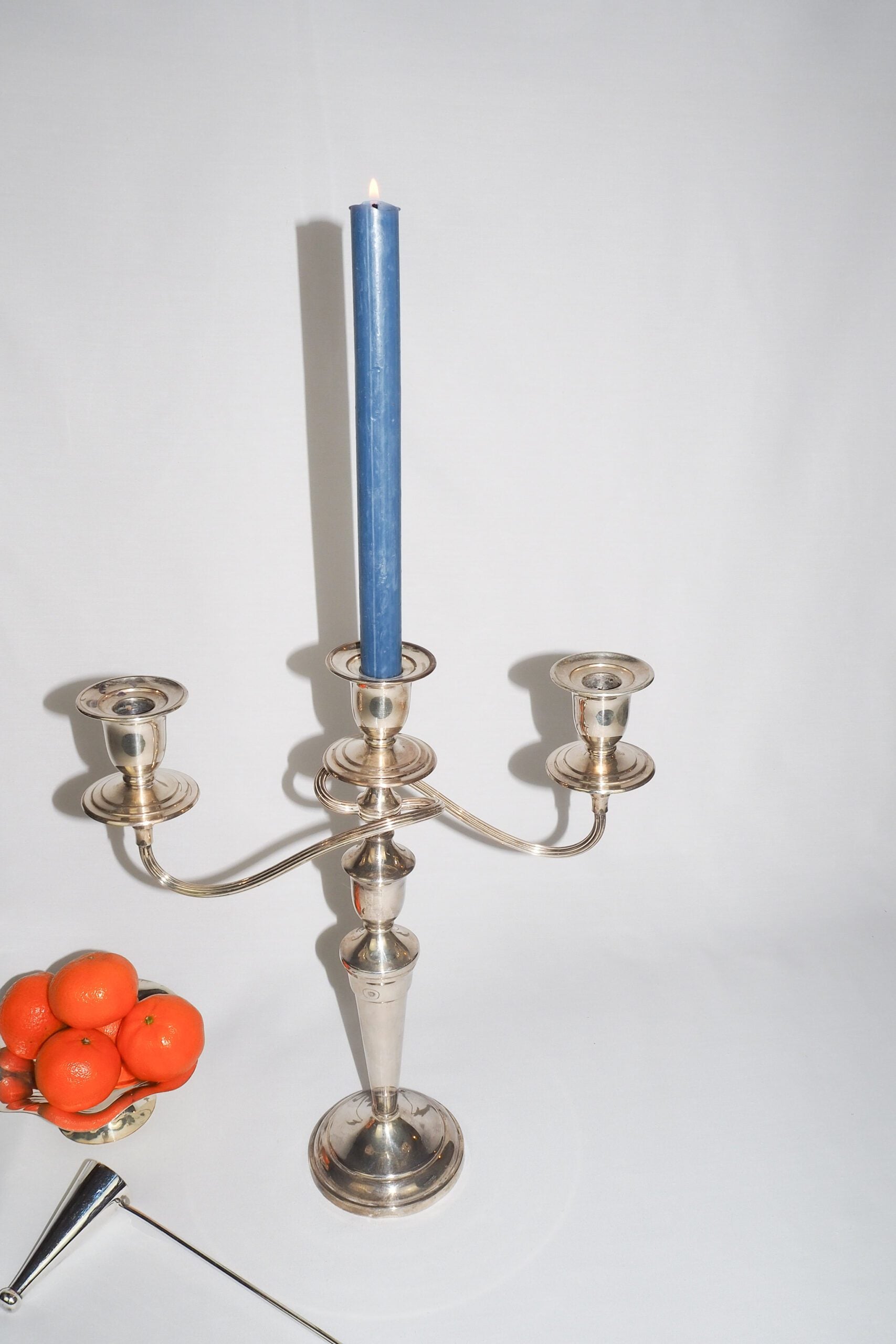 Antique Silver Plate Candelabra