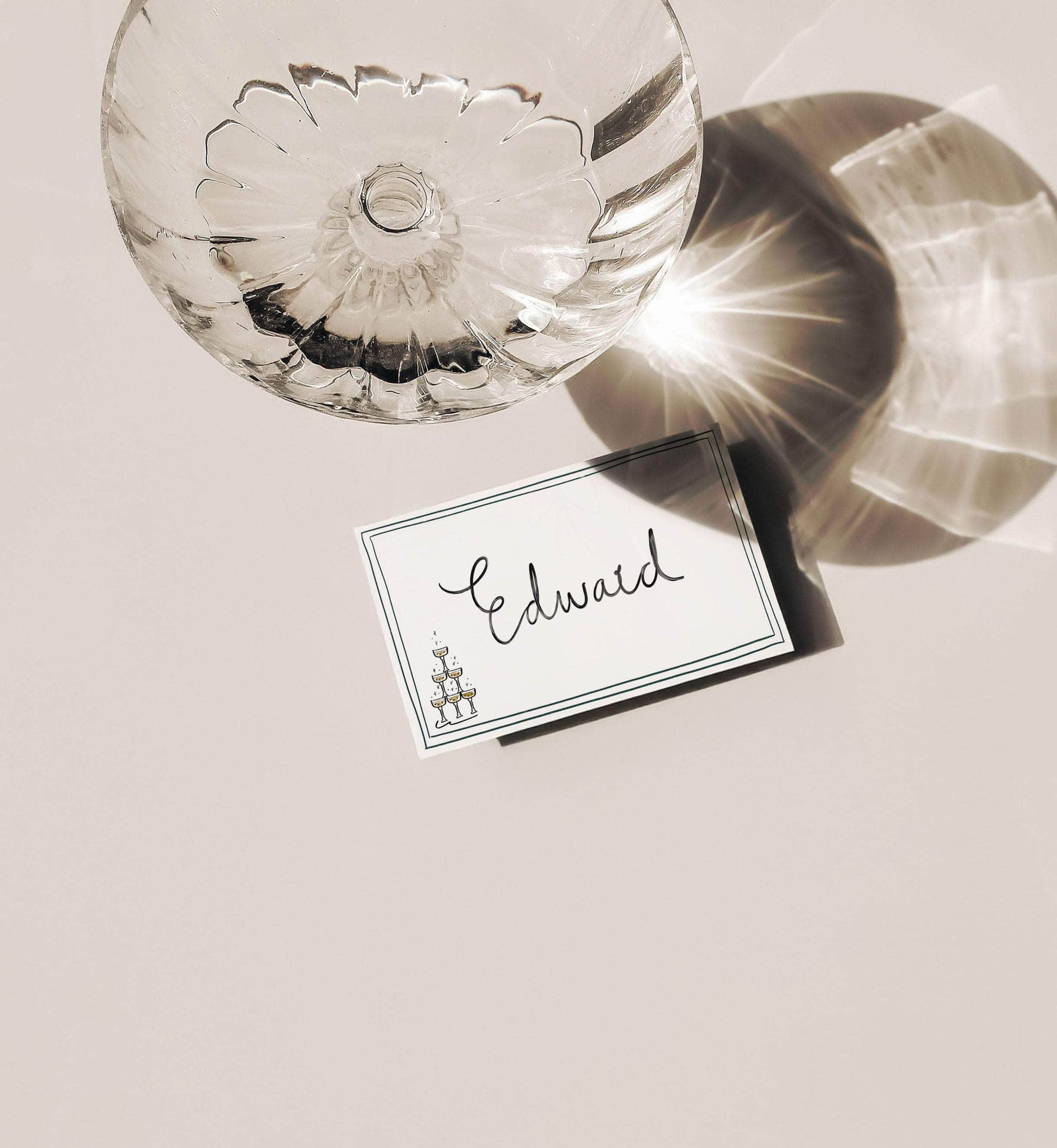 Tipsy Placecards - Set of 10