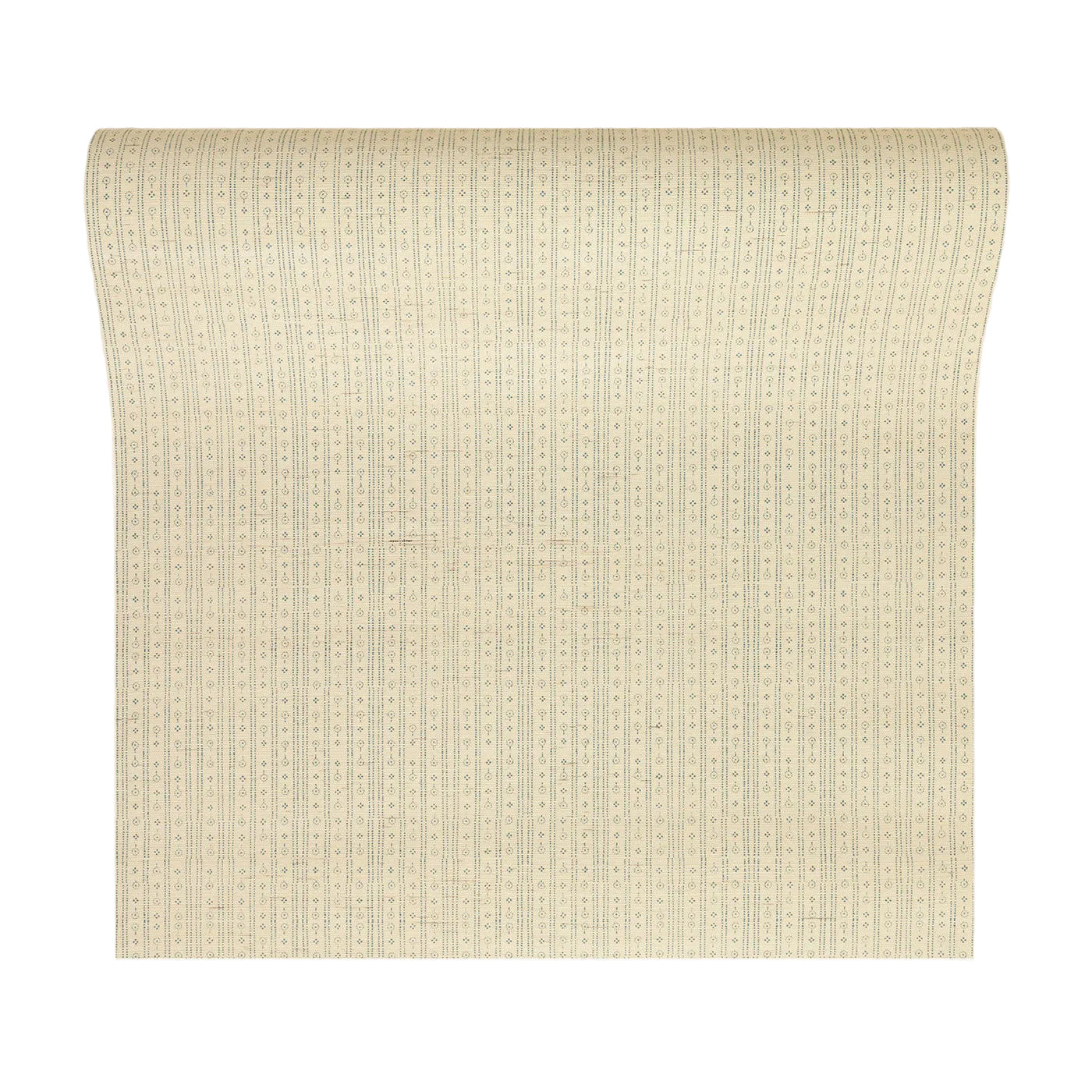 Birdlip - Ice Navy (Grasscloth Wallpaper)