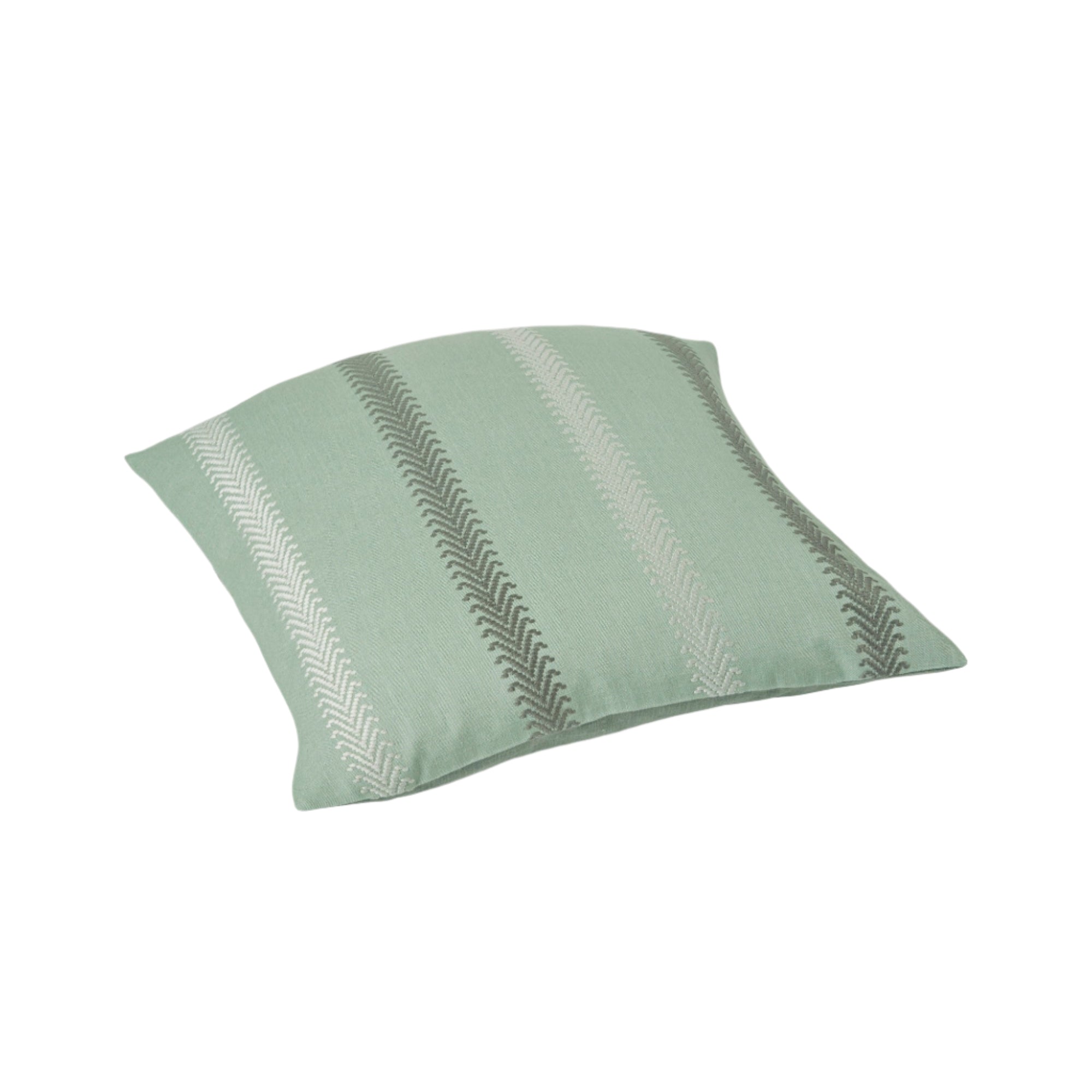 Mala Embroidered Cushion Cover - Powder Blue