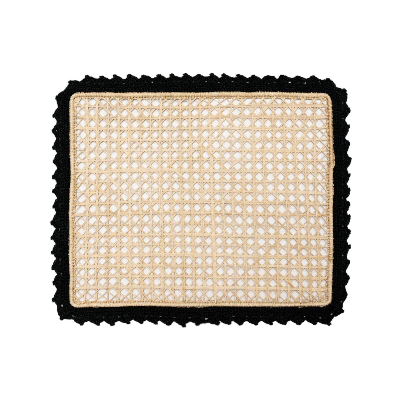 Nubia Placemat, Black