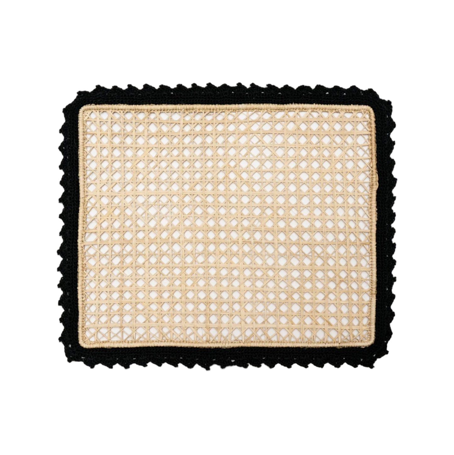 Nubia Placemat, Black