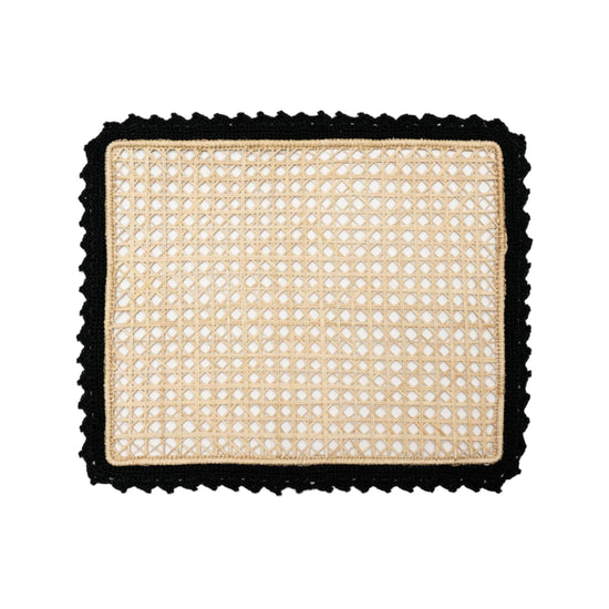 Nubia Placemat, Black
