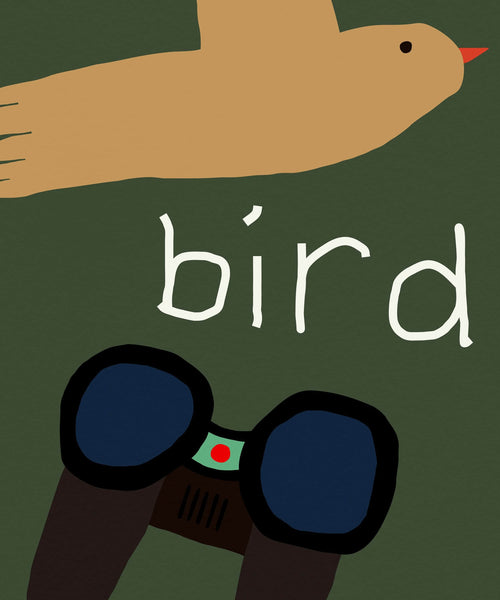 Bird Watcher Print