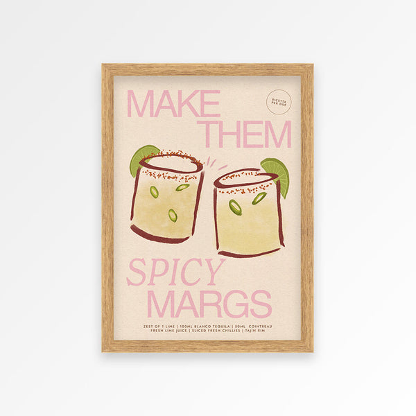 Spicy Marg Print