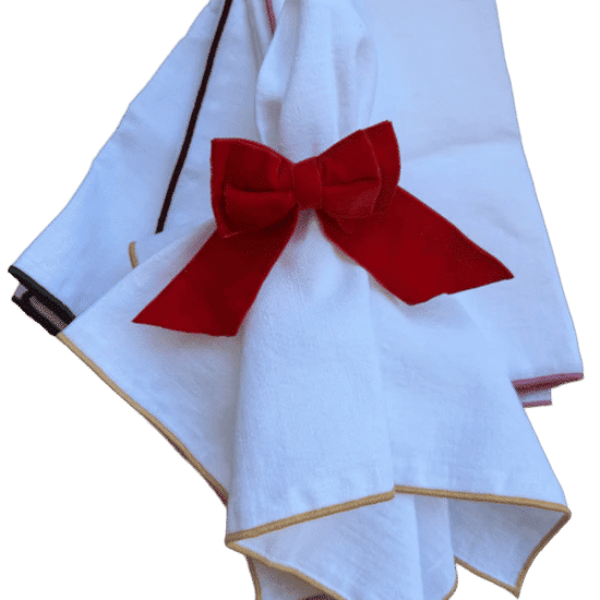 Set of Christmas Napkin Rings