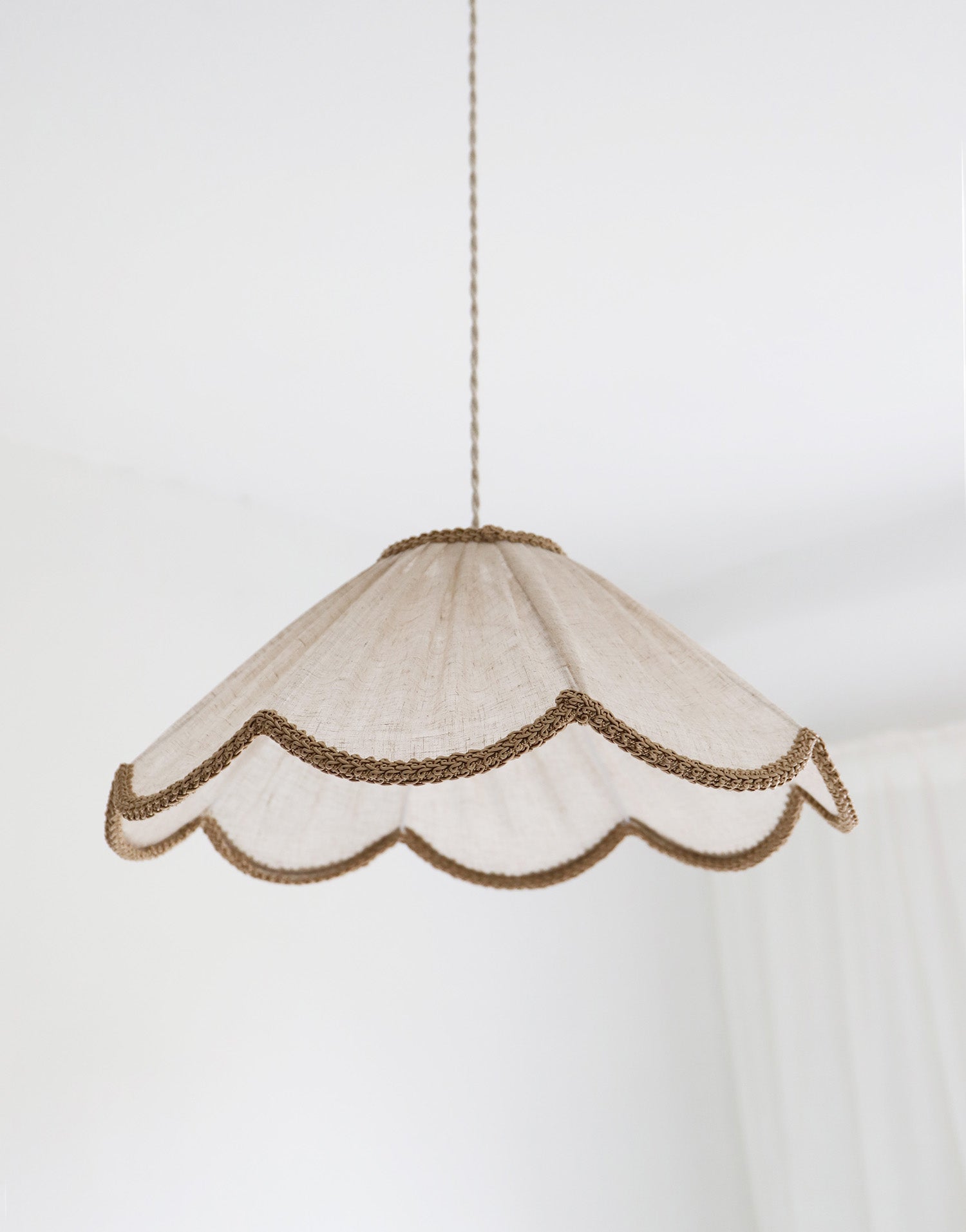 Françoise "Classic Beige" Floral Pendant Light