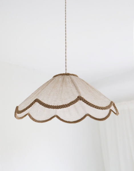 Françoise "Classic Beige" Floral Pendant Light