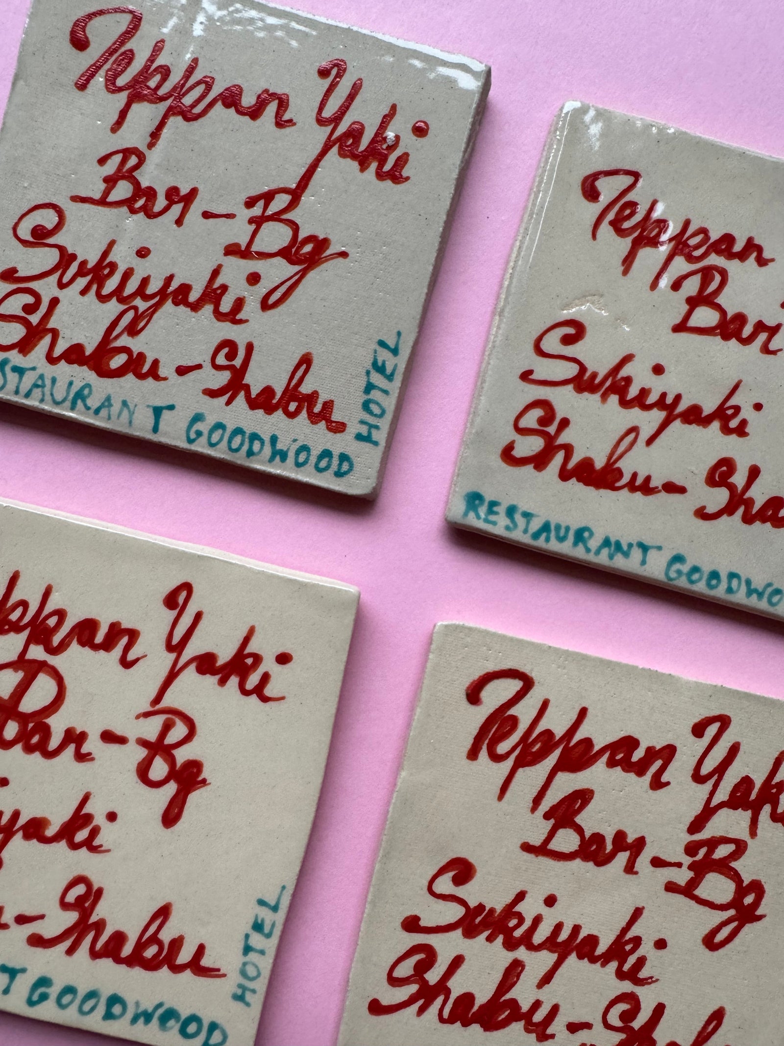 Ceramic Teppanyaki Bar Coaster