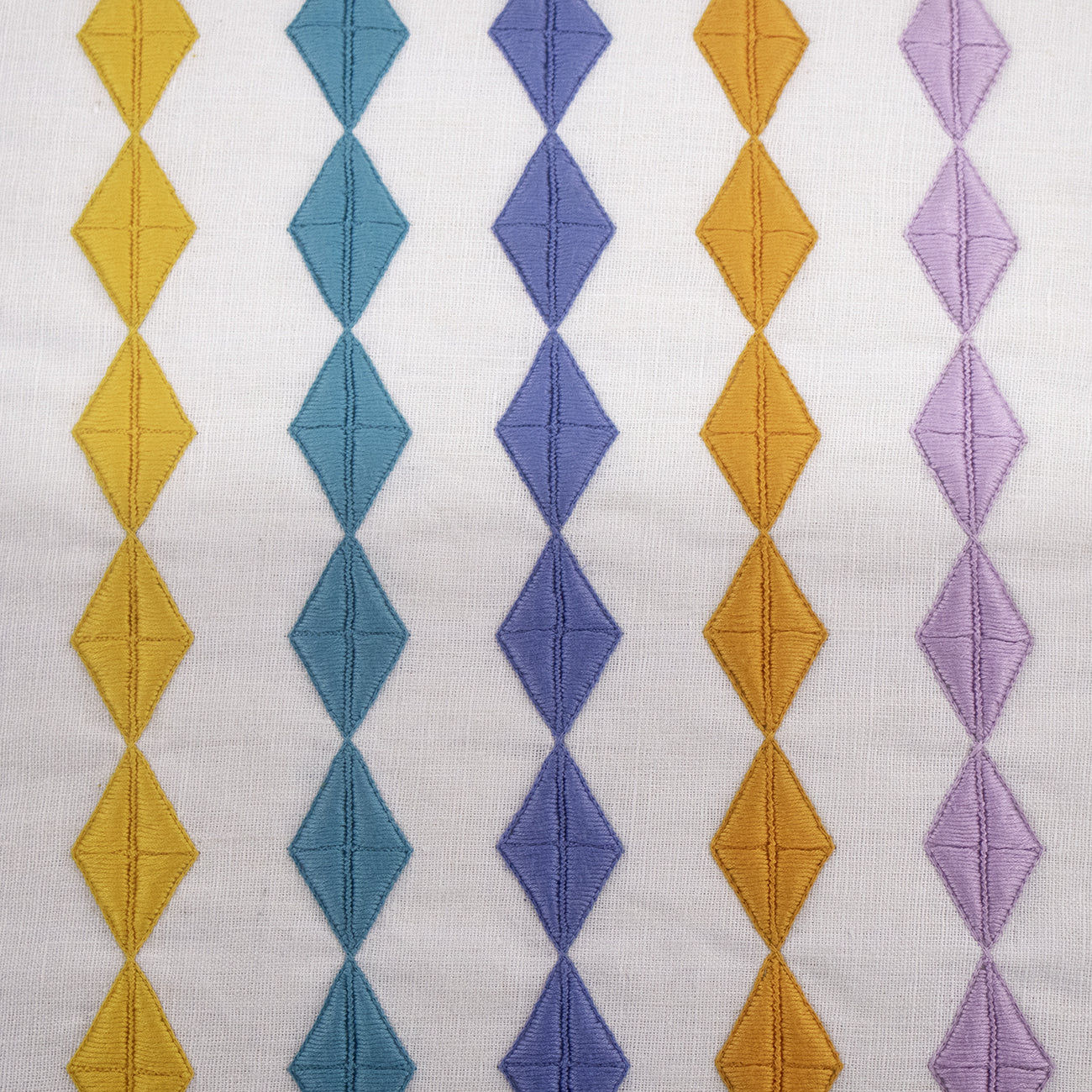 Diamonds Cushion Cover - Purple