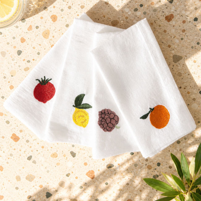 Set of 4 Mercato Napkins