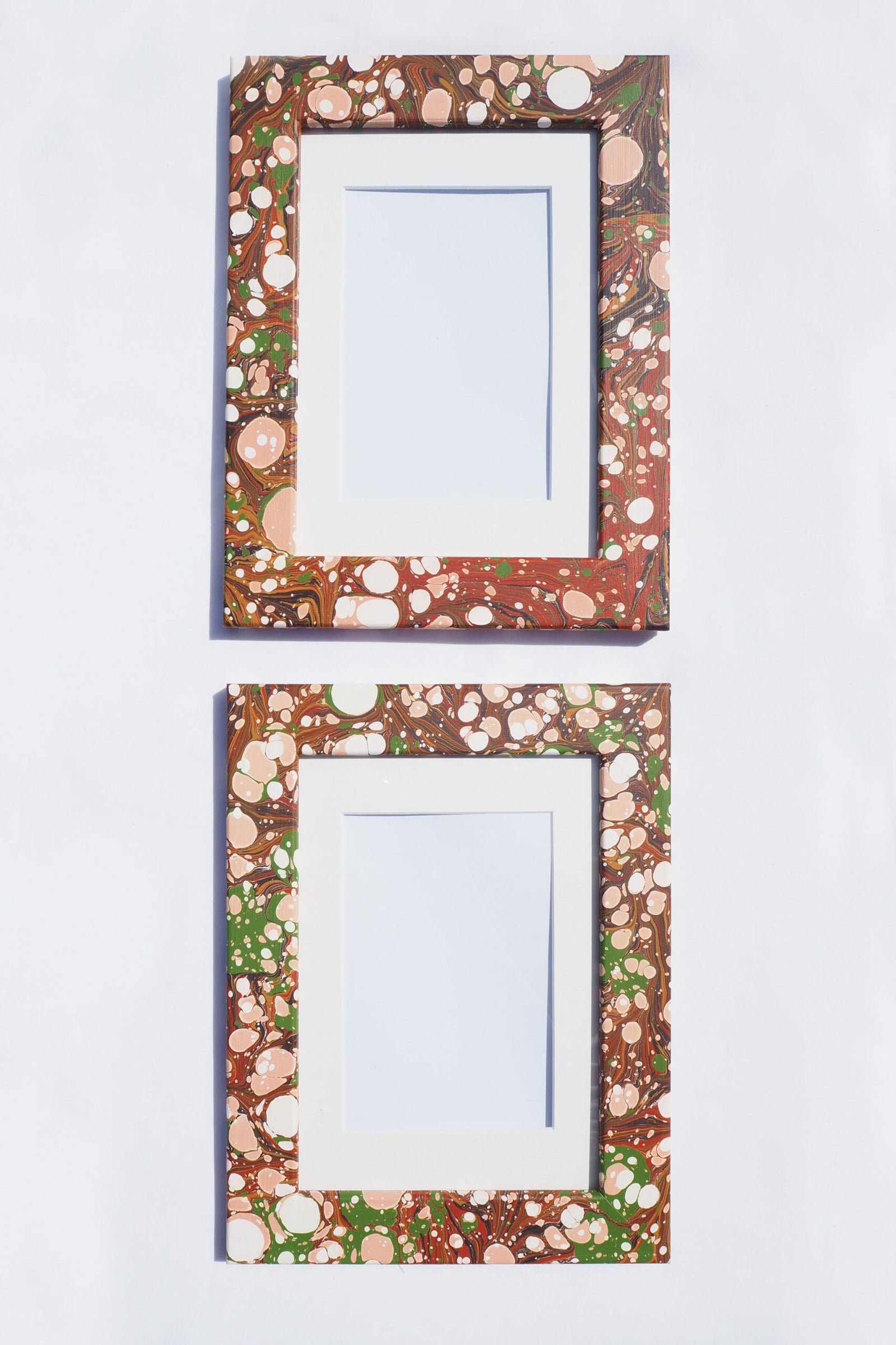 Hand Marbled Igneus A5 Frame