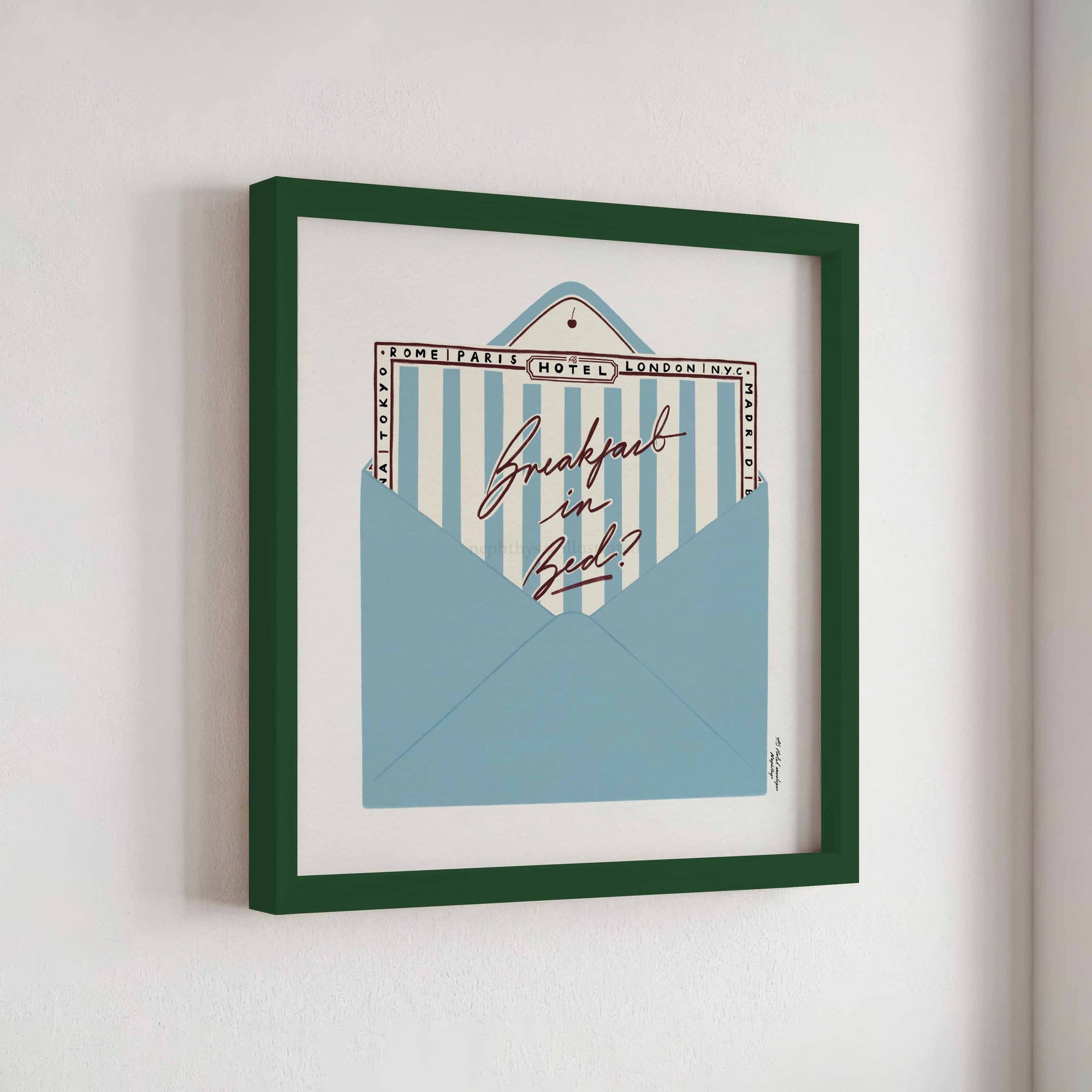 Breakfast in Bed (Square)