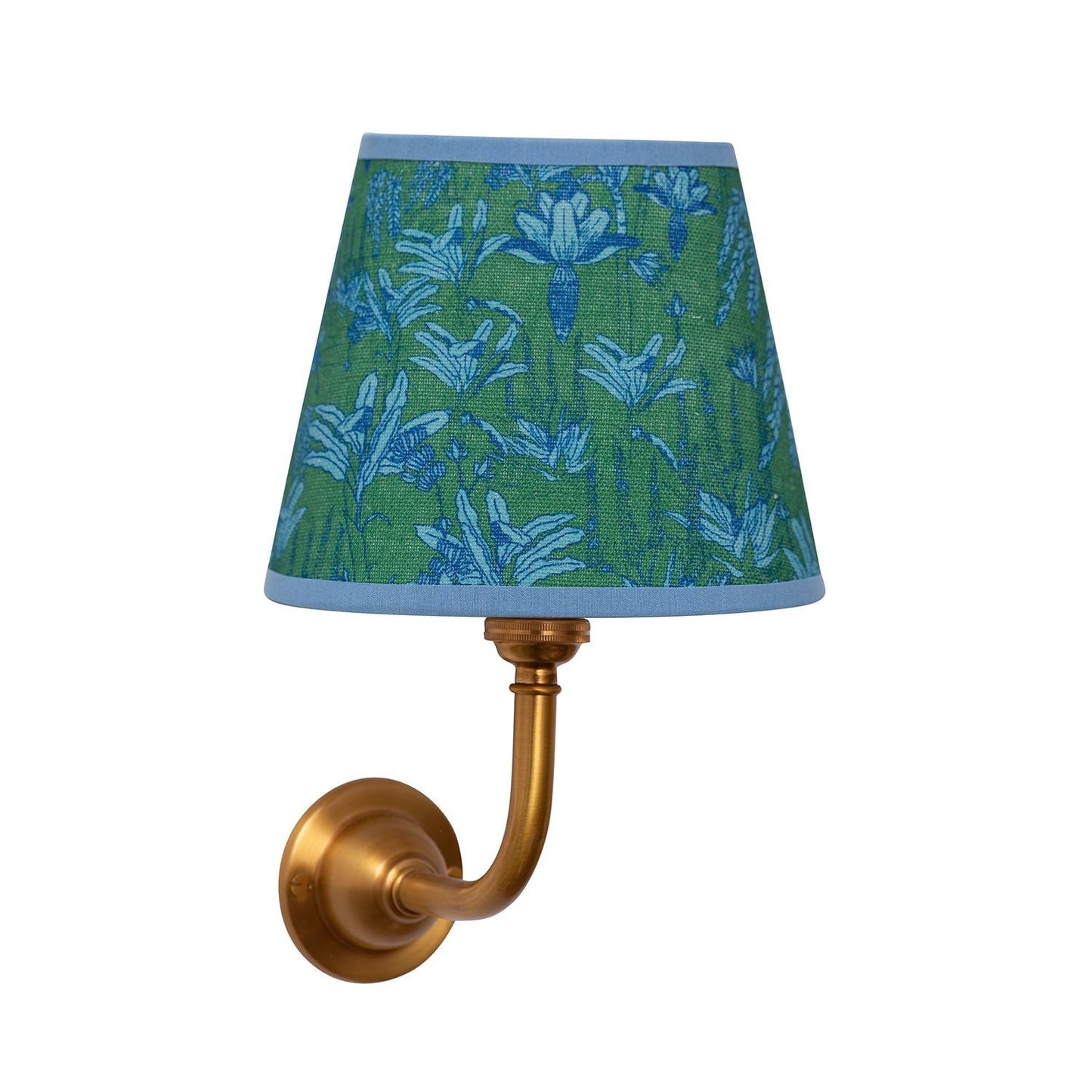 Tropicalia | Palm Green 6" Oblong Candle Clip Lampshade