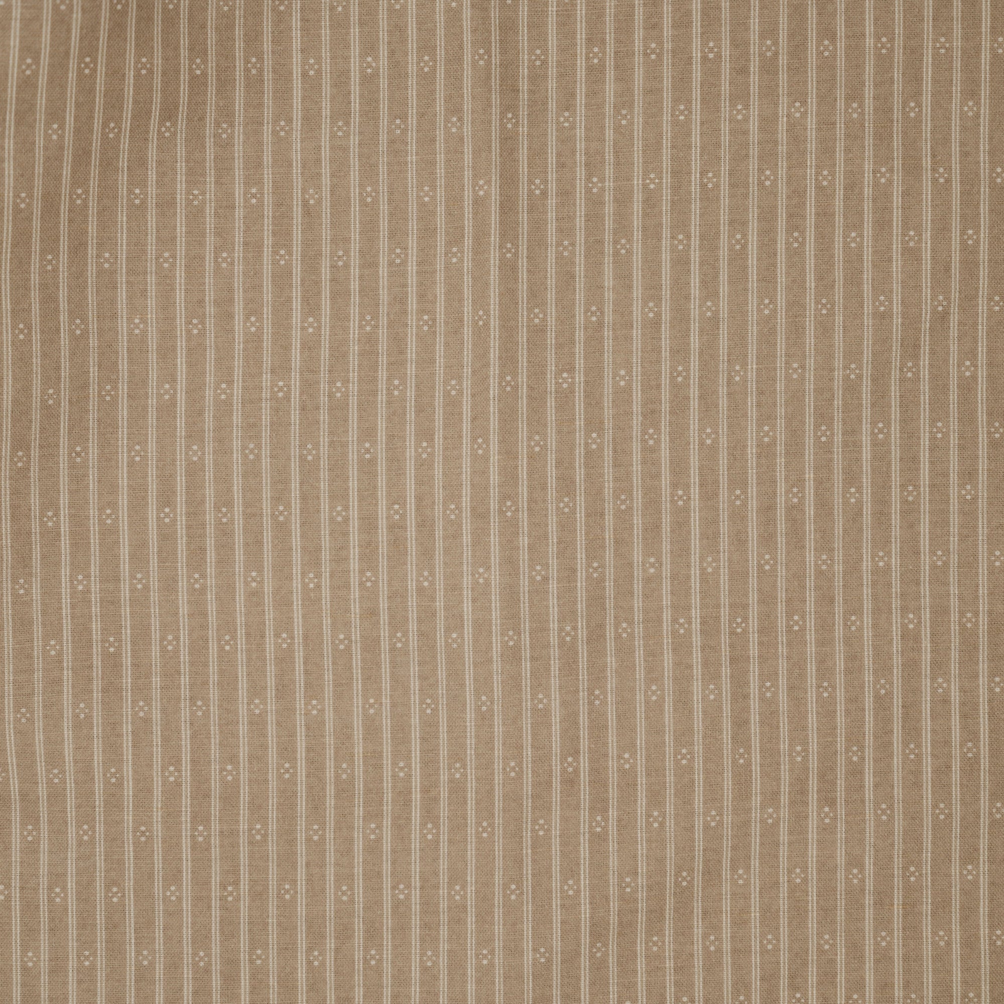Ticking Stripe Fabric - Stone