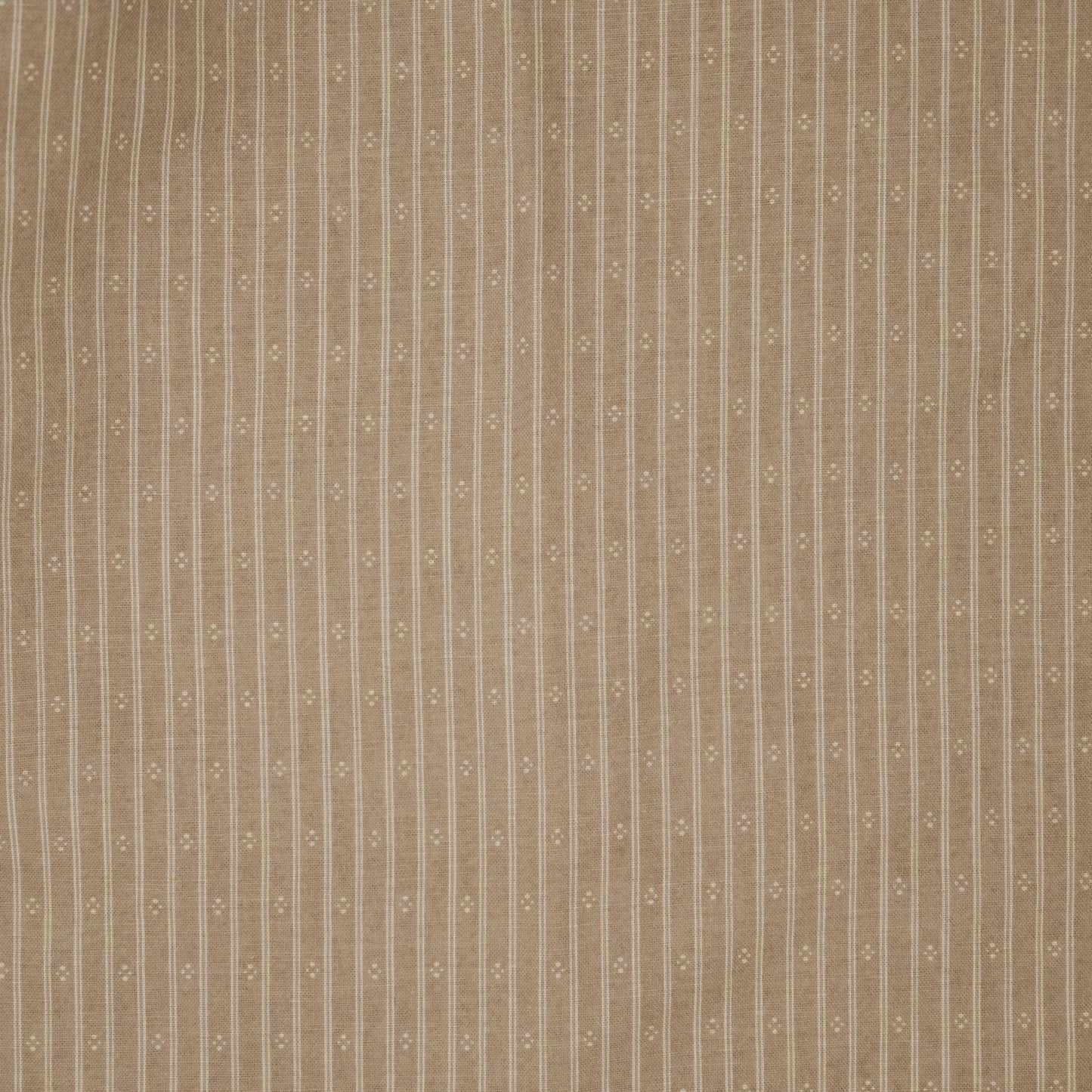 Ticking Stripe Fabric - Stone