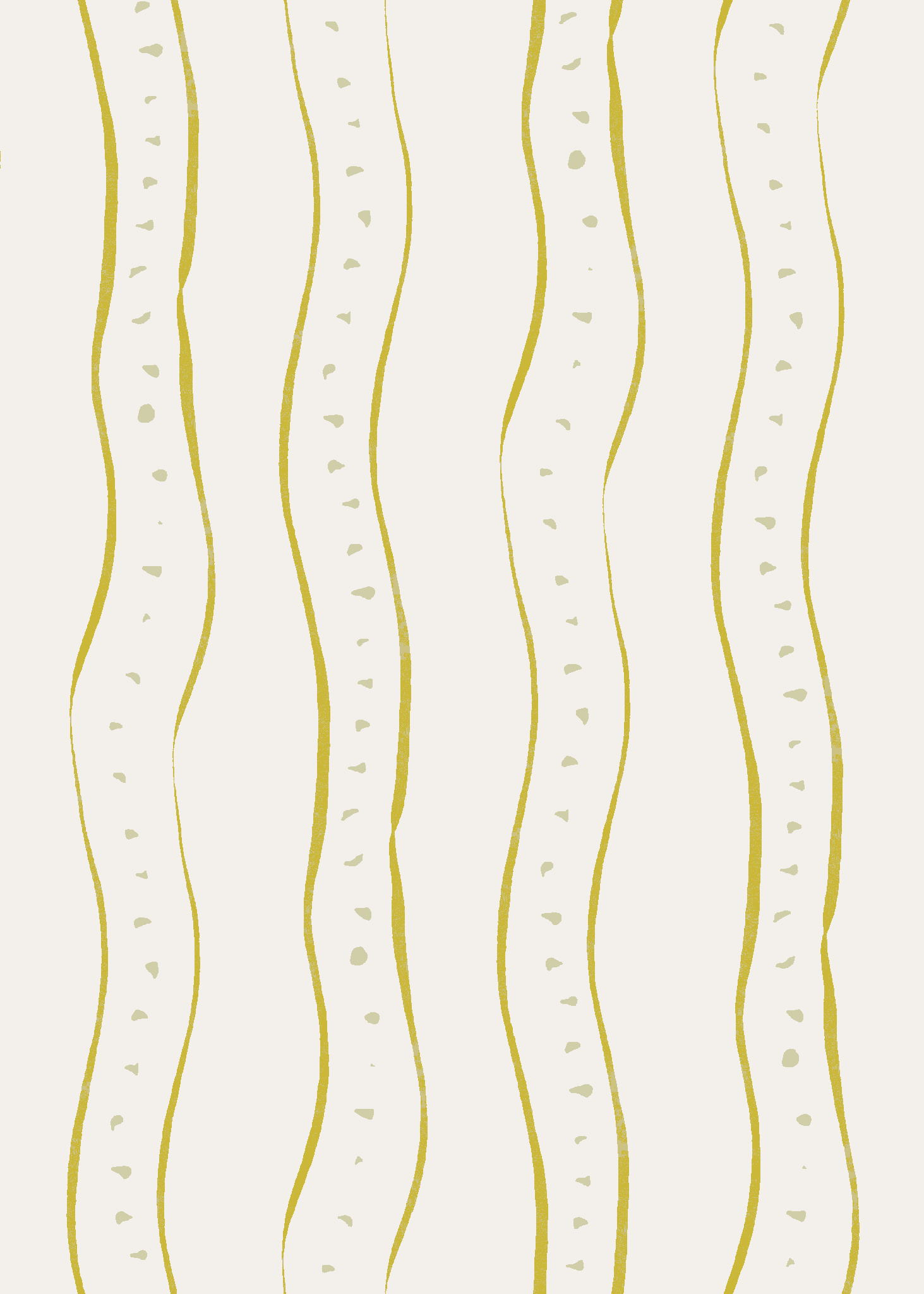 Rayure, Lemon Linen Fabric