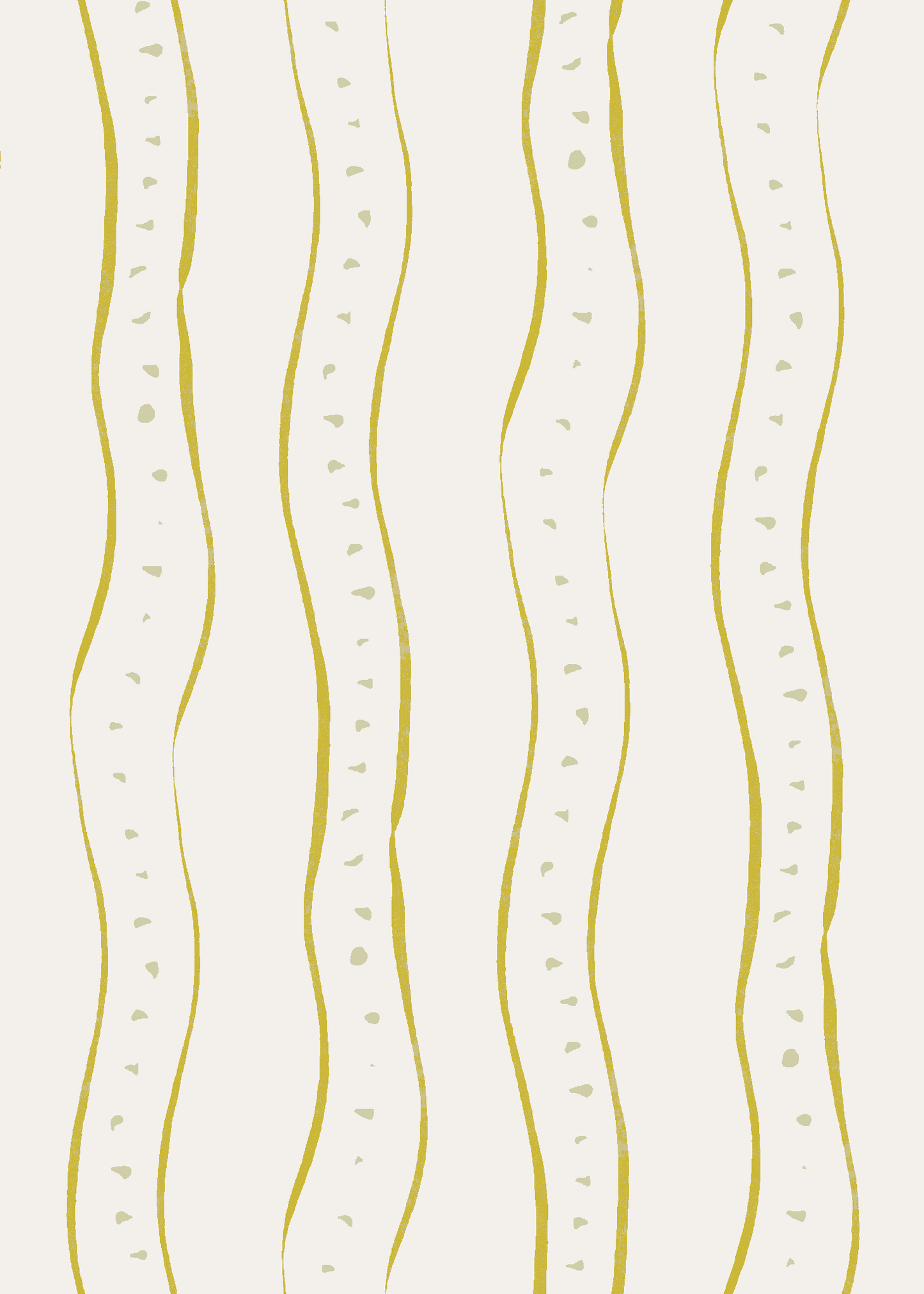 Rayure, Lemon Linen Fabric